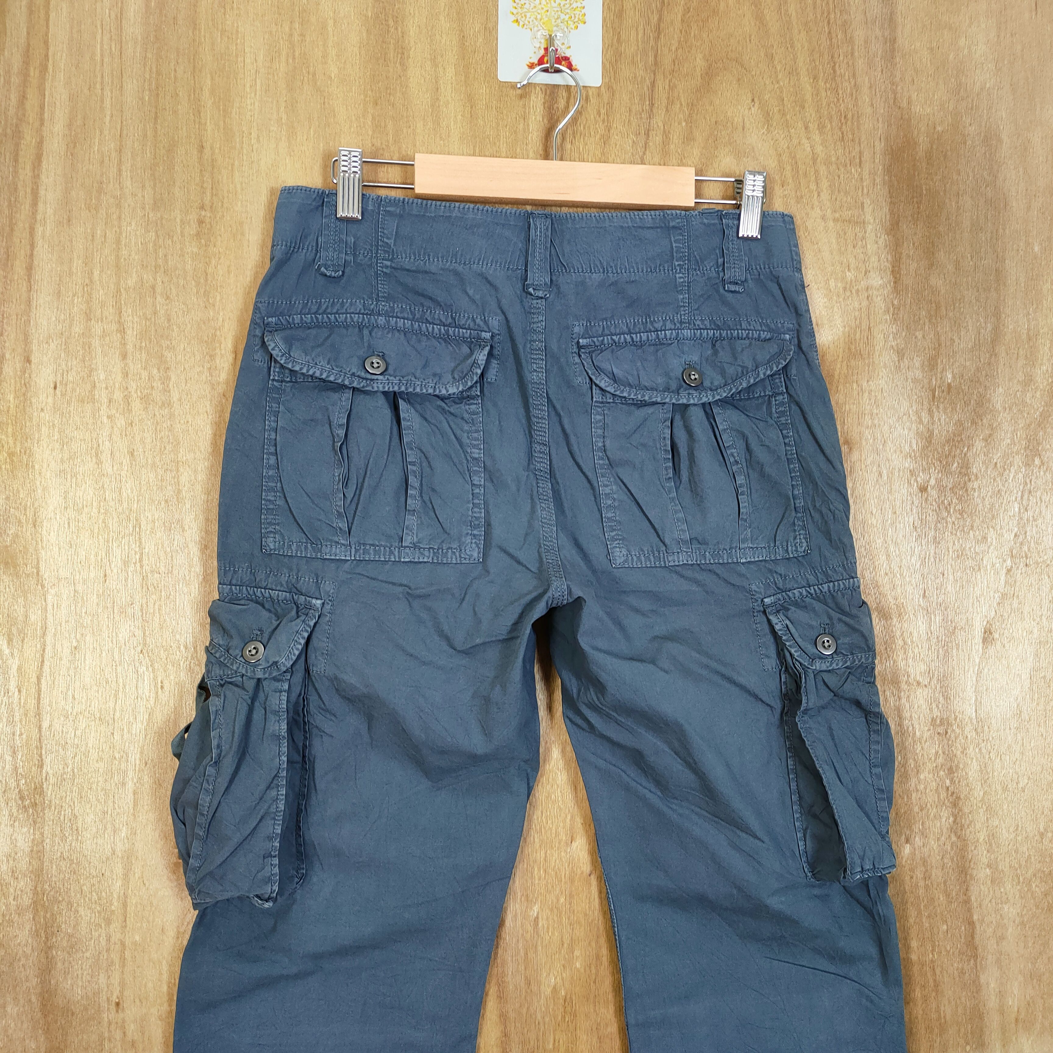Gap × If Six Was Nine VINTAGE GAP BLUE BONDAGE CARGO PANTS Size US 28 / EU 44 - 7 Thumbnail