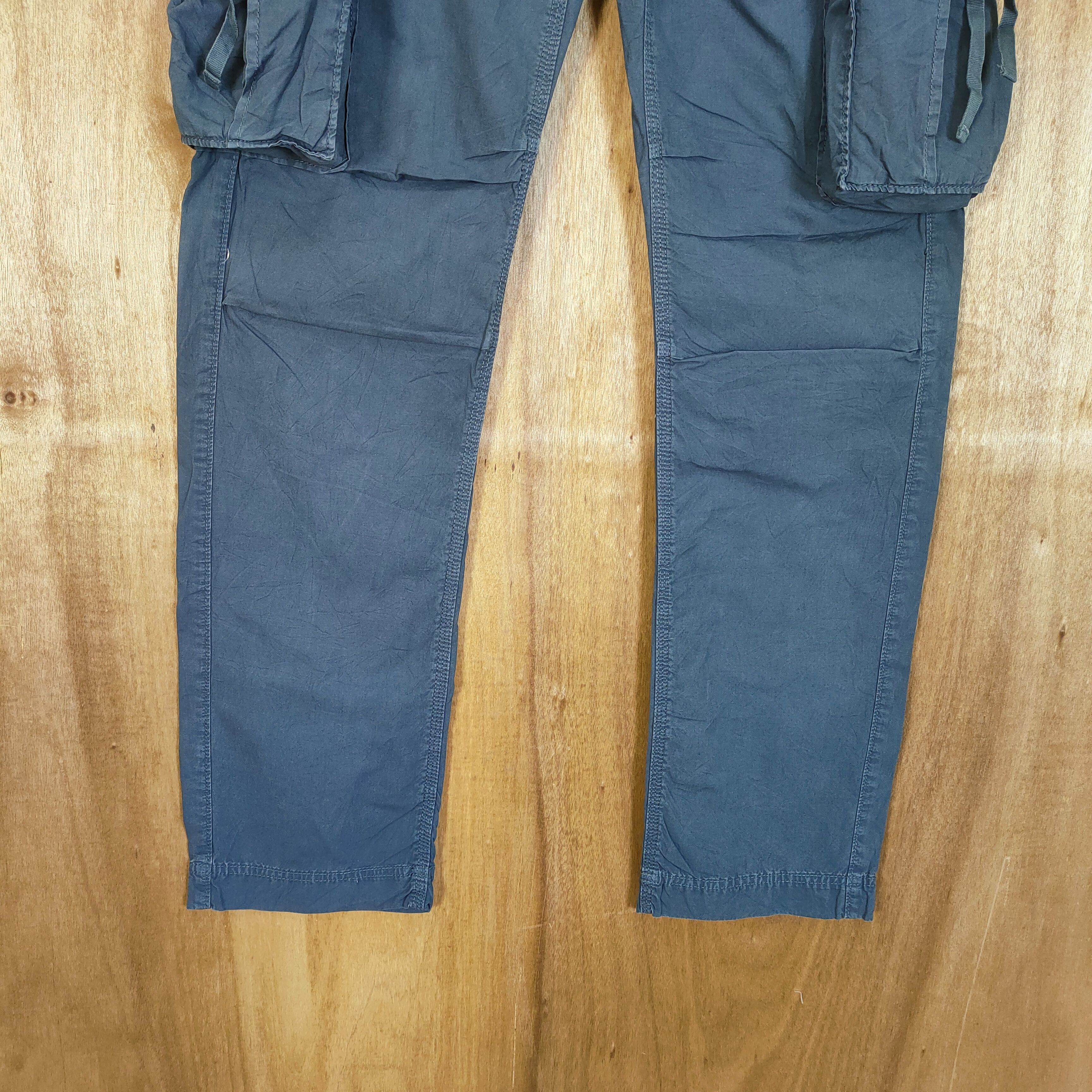 Gap × If Six Was Nine VINTAGE GAP BLUE BONDAGE CARGO PANTS Size US 28 / EU 44 - 3 Thumbnail