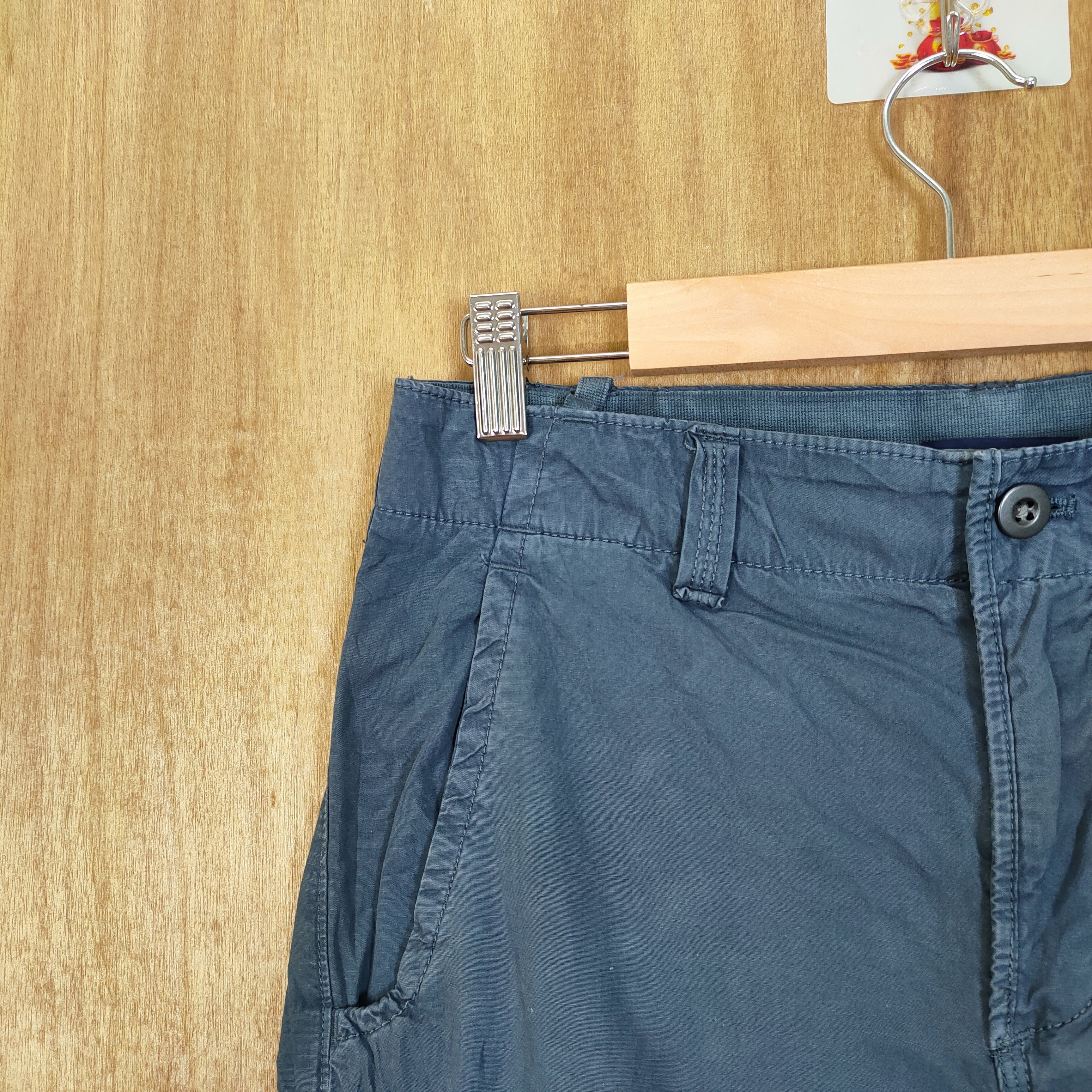 Gap × If Six Was Nine VINTAGE GAP BLUE BONDAGE CARGO PANTS Size US 28 / EU 44 - 4 Thumbnail