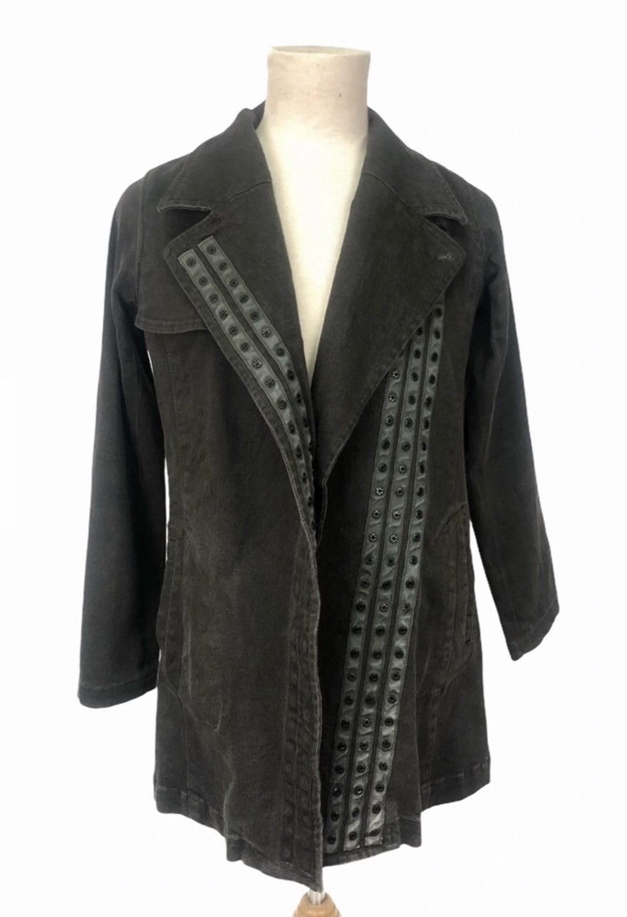 Japanese Brand Japanese Brand Grapefultoots Double Collar jacket studded Size US M / EU 48-50 / 2 - 2 Thumbnail