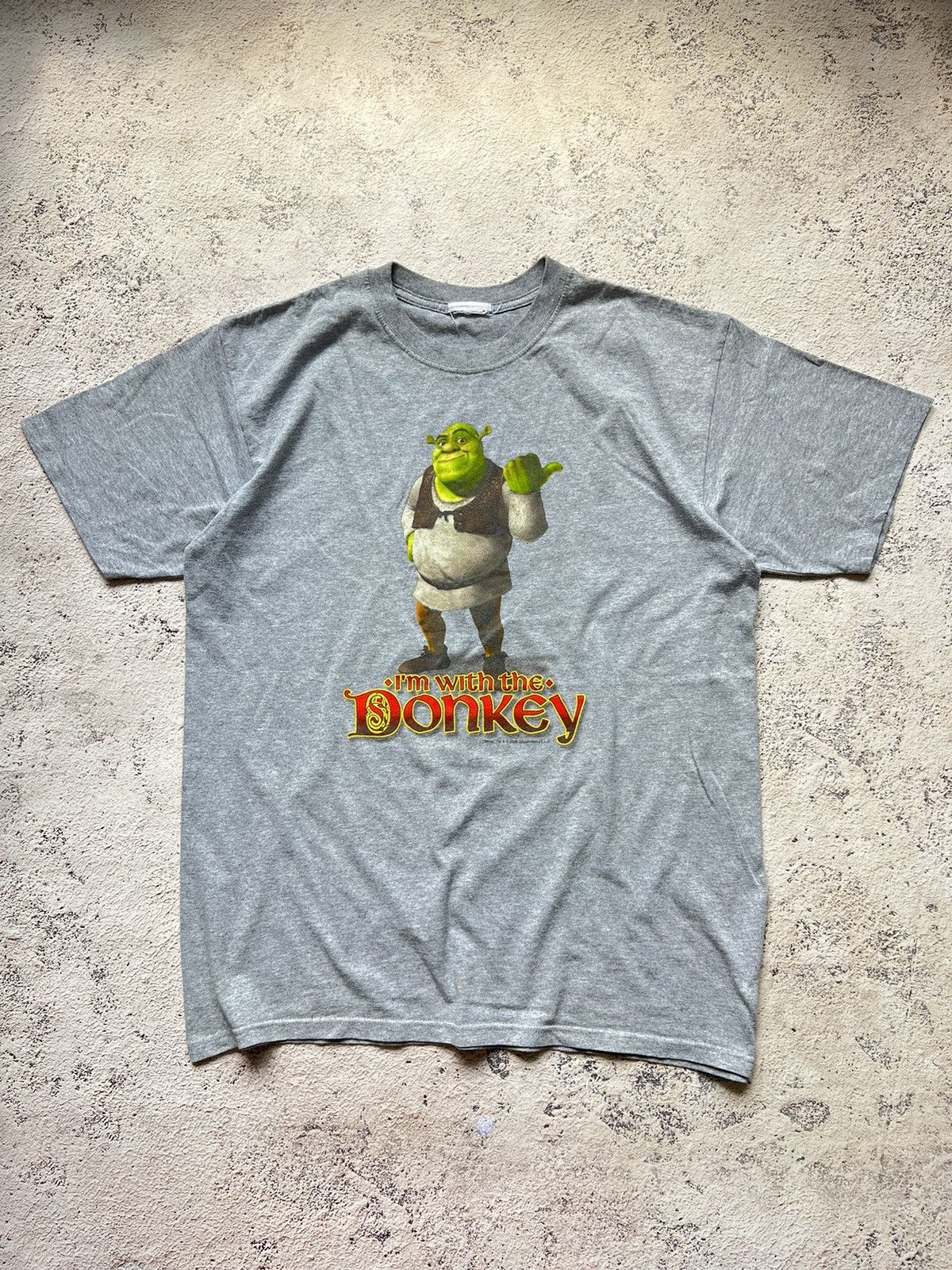 Universal Studios × Vintage Y2K Vintage 2003 Shrek Movie Promo T Shirt Size US L / EU 52-54 / 3 - 1 Thumbnail