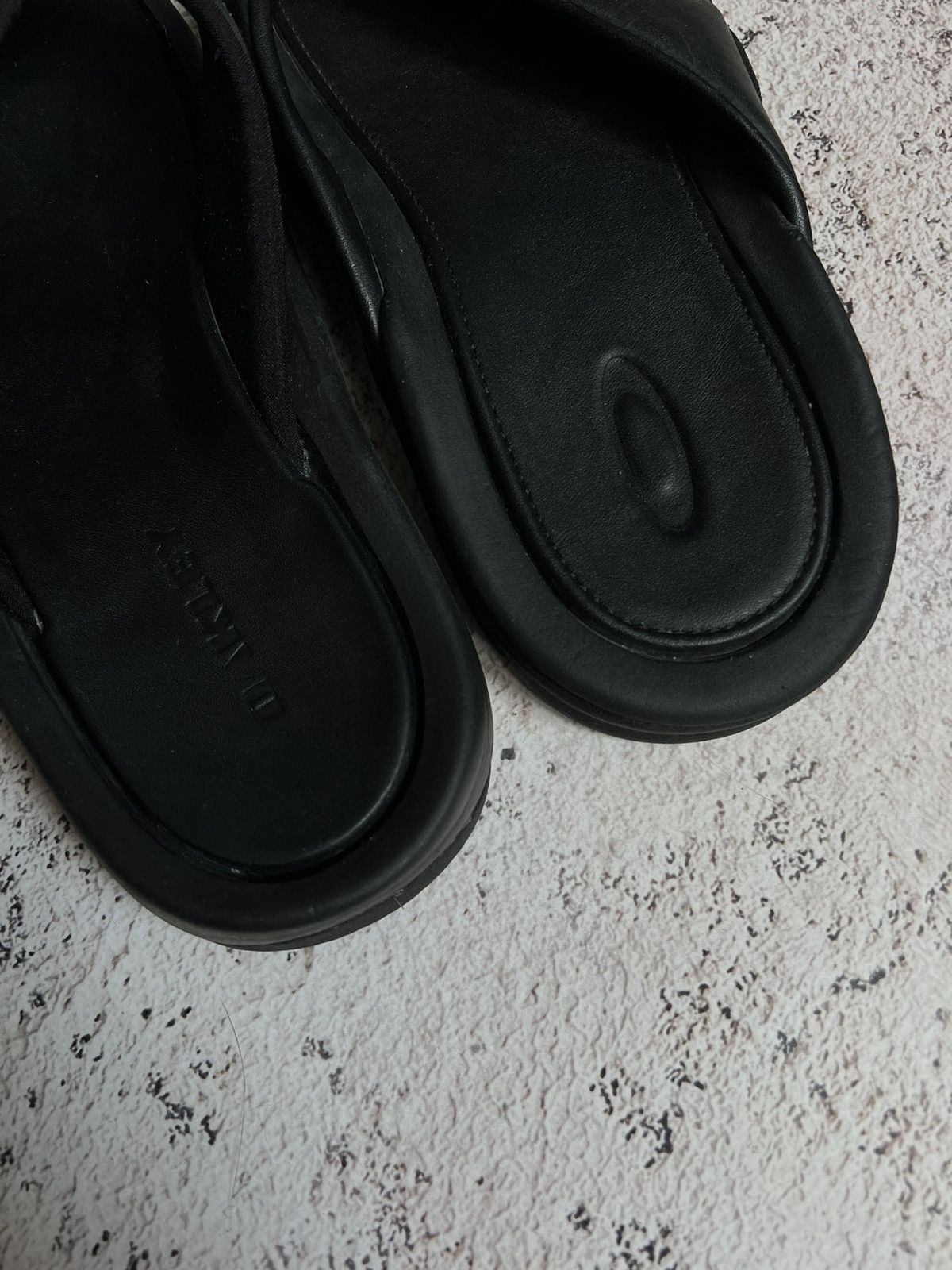Oakley × Vintage Oakley Vintage Leather Flip Flops / Slippers + belt Size US 9 / EU 42 - 6 Thumbnail