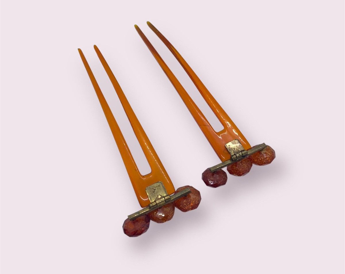 Other Amber Hair Fork Sticks Ornament Accessory Set Size ONE SIZE - 8 Thumbnail