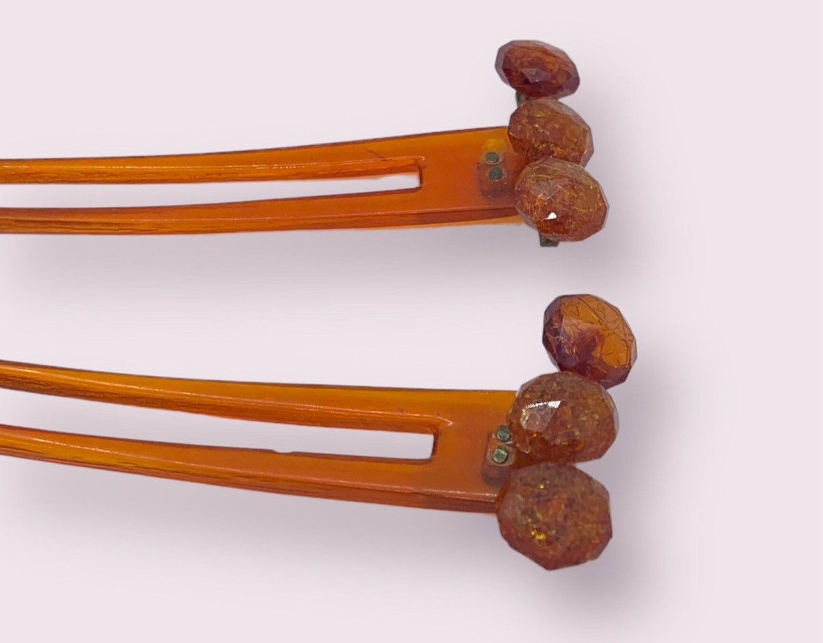 Other Amber Hair Fork Sticks Ornament Accessory Set Size ONE SIZE - 7 Thumbnail