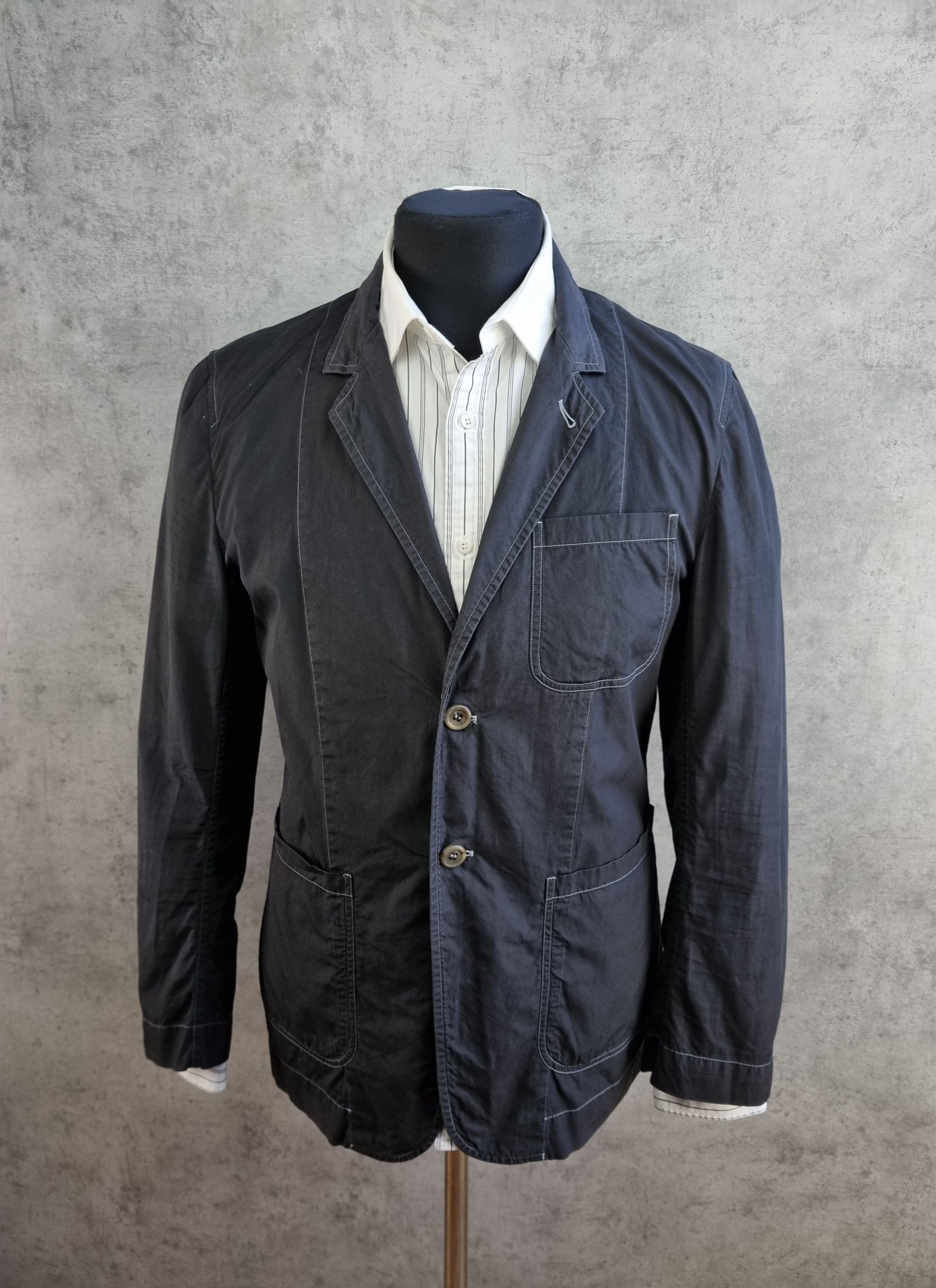 Yves Saint Laurent 90s Rare YSL Yves Saint Laurent Blazer Made in Italy Size US M / EU 48-50 / 2 - 19 Thumbnail