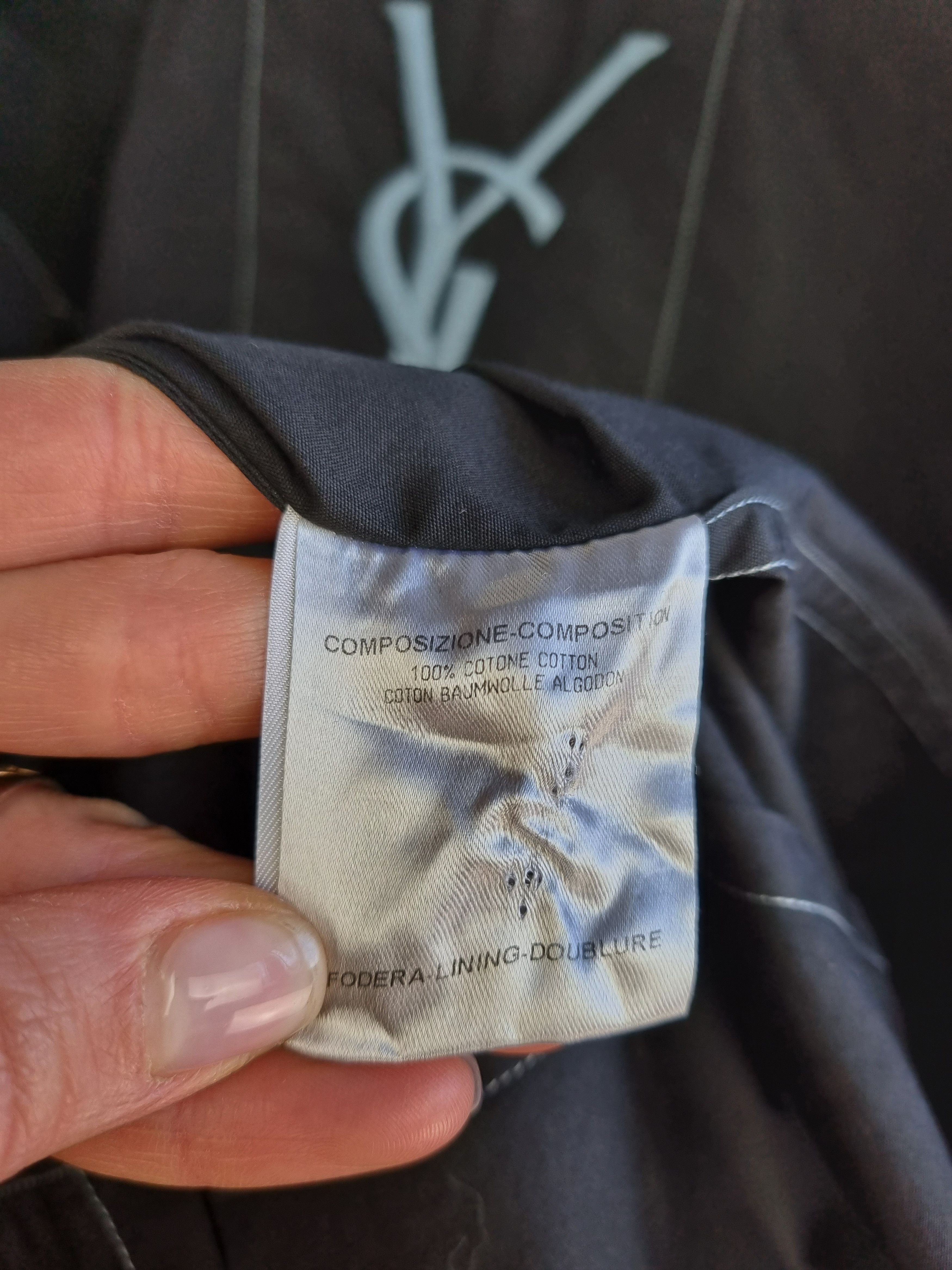 Yves Saint Laurent 90s Rare YSL Yves Saint Laurent Blazer Made in Italy Size US M / EU 48-50 / 2 - 9 Thumbnail
