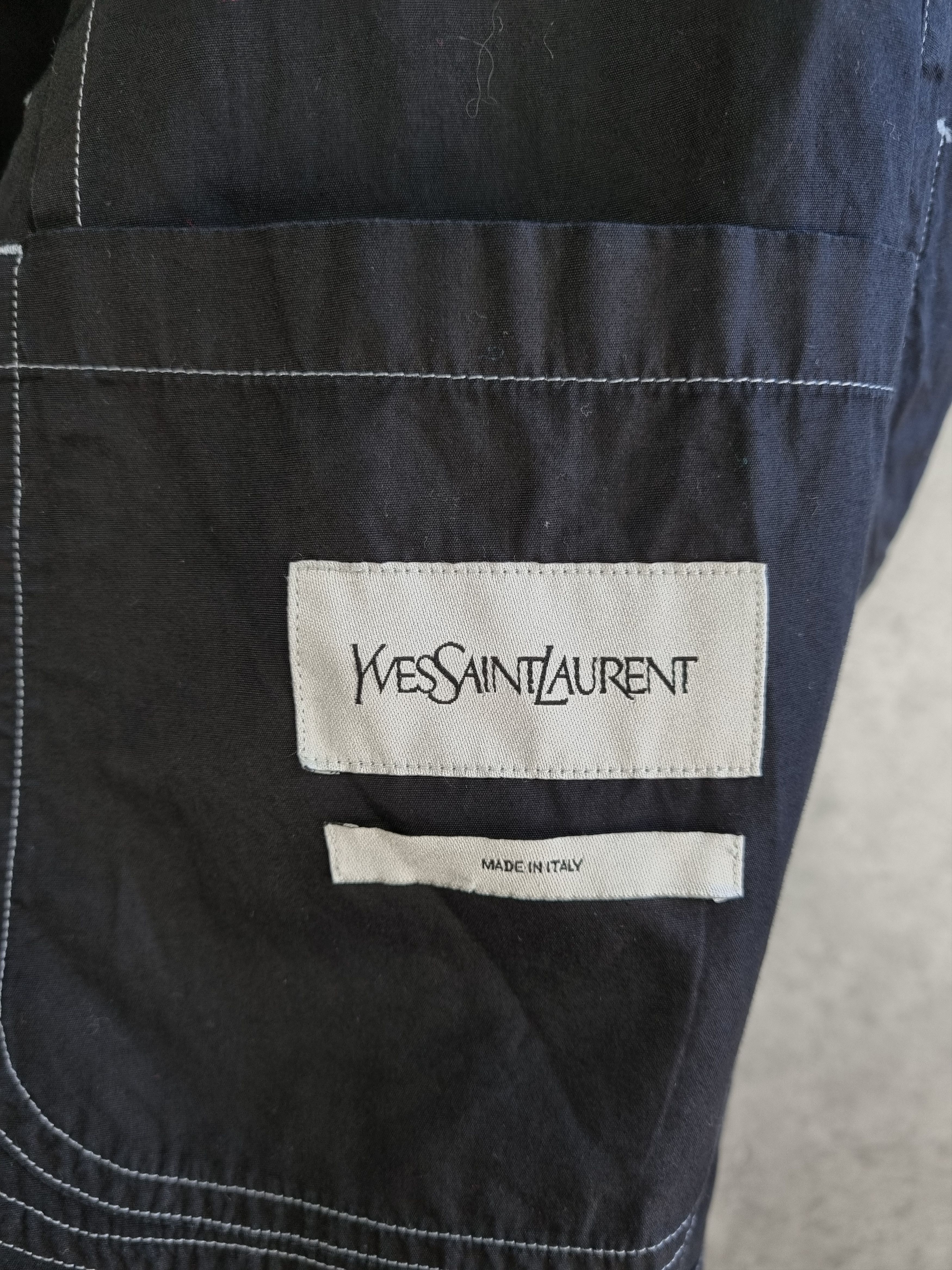 Yves Saint Laurent 90s Rare YSL Yves Saint Laurent Blazer Made in Italy Size US M / EU 48-50 / 2 - 11 Thumbnail