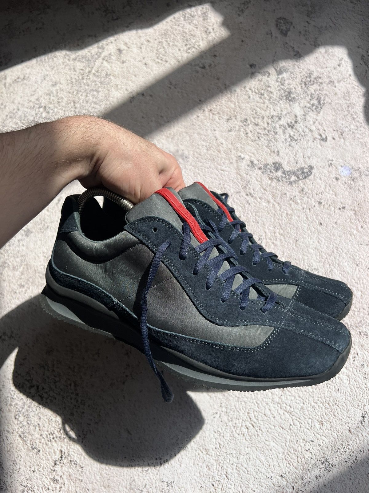 Prada × Vintage Vintage Prada Sport Low Runner Top Sneakers 7.5 Size US 7.5 / EU 40-41 - 3 Thumbnail