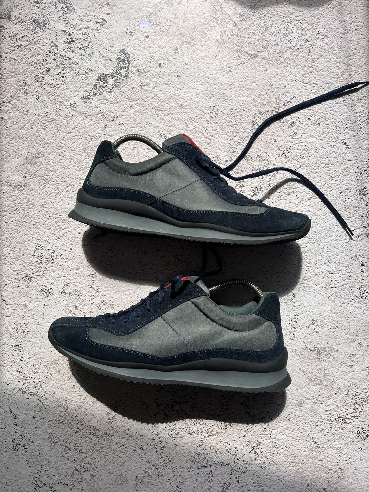 Prada × Vintage Vintage Prada Sport Low Runner Top Sneakers 7.5 Size US 7.5 / EU 40-41 - 5 Thumbnail