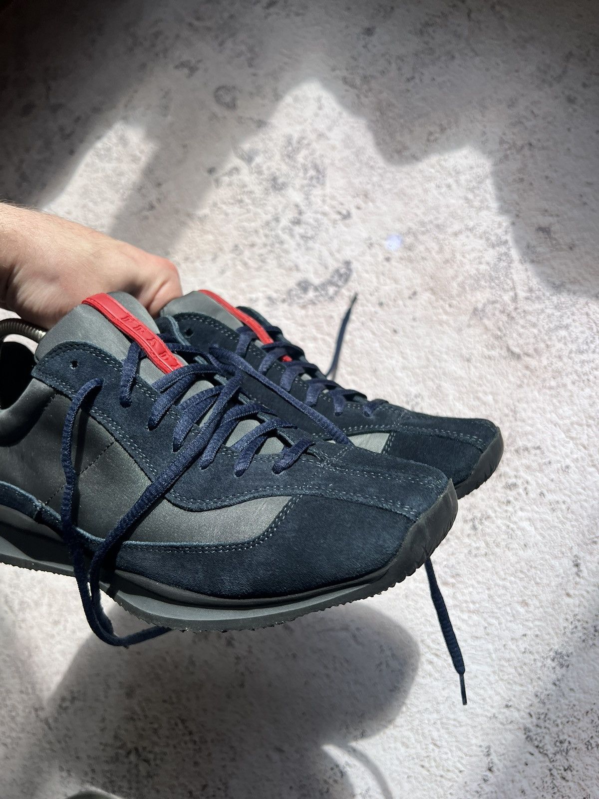 Prada × Vintage Vintage Prada Sport Low Runner Top Sneakers 7.5 Size US 7.5 / EU 40-41 - 6 Thumbnail