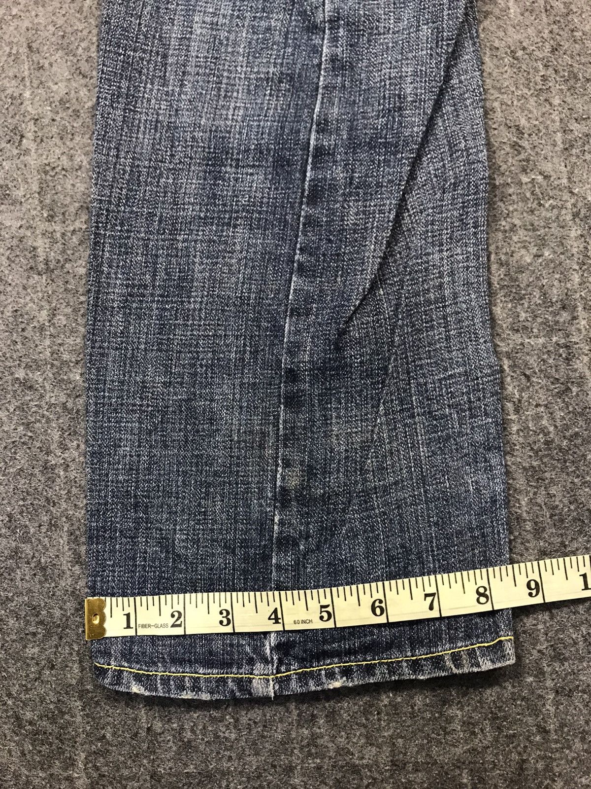 Japanese Brand Double Waist Breath Mint BRTHBREATH Denim Jeans Size US 32 / EU 48 - 15 Thumbnail