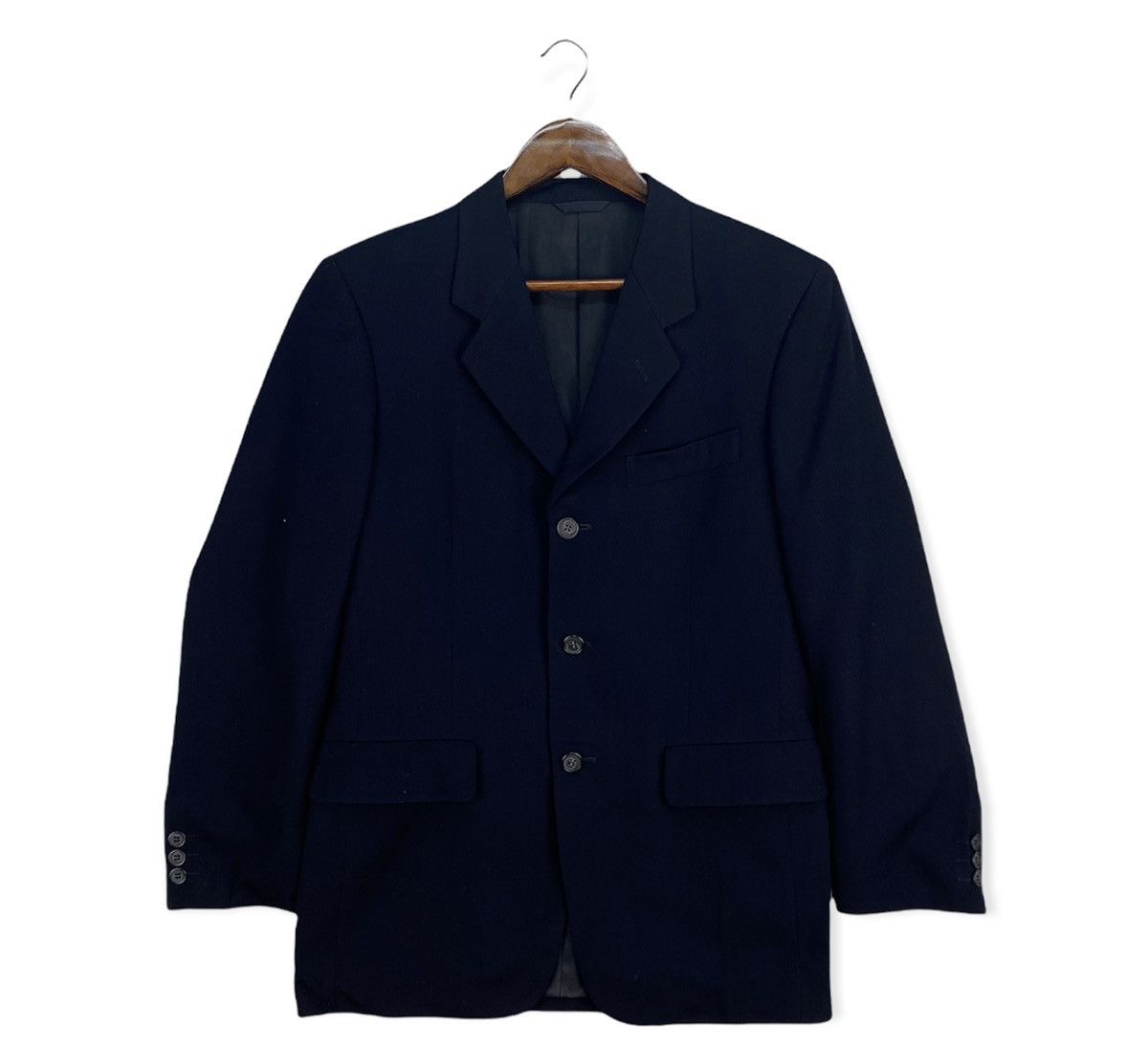 Yohji Yamamoto Yohji Yamamoto AAR Wool Jacket Blazer Size US M / EU 48-50 / 2 - 2 Thumbnail