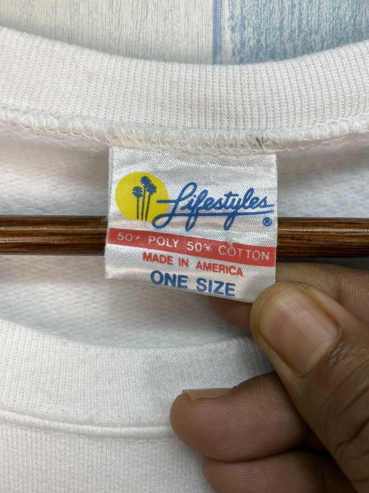 Habitat Vintage 80s Los Angeles Lifestyle Sweatshirt Size US L / EU 52-54 / 3 - 5 Thumbnail