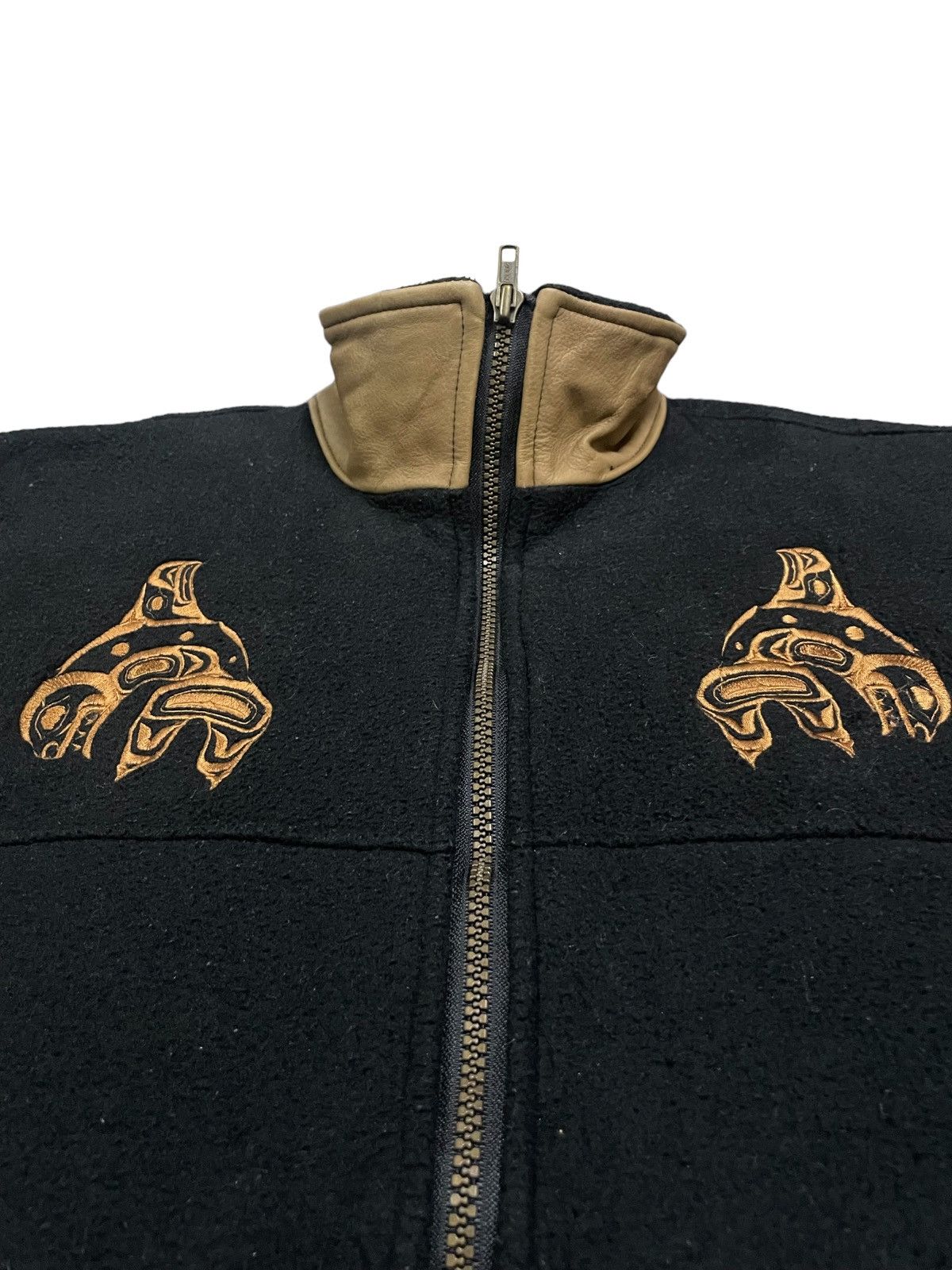 Japanese Brand Japanese Embroidery True Religion Karakuri Style Fleece Vest Size US L / EU 52-54 / 3 - 2 Thumbnail