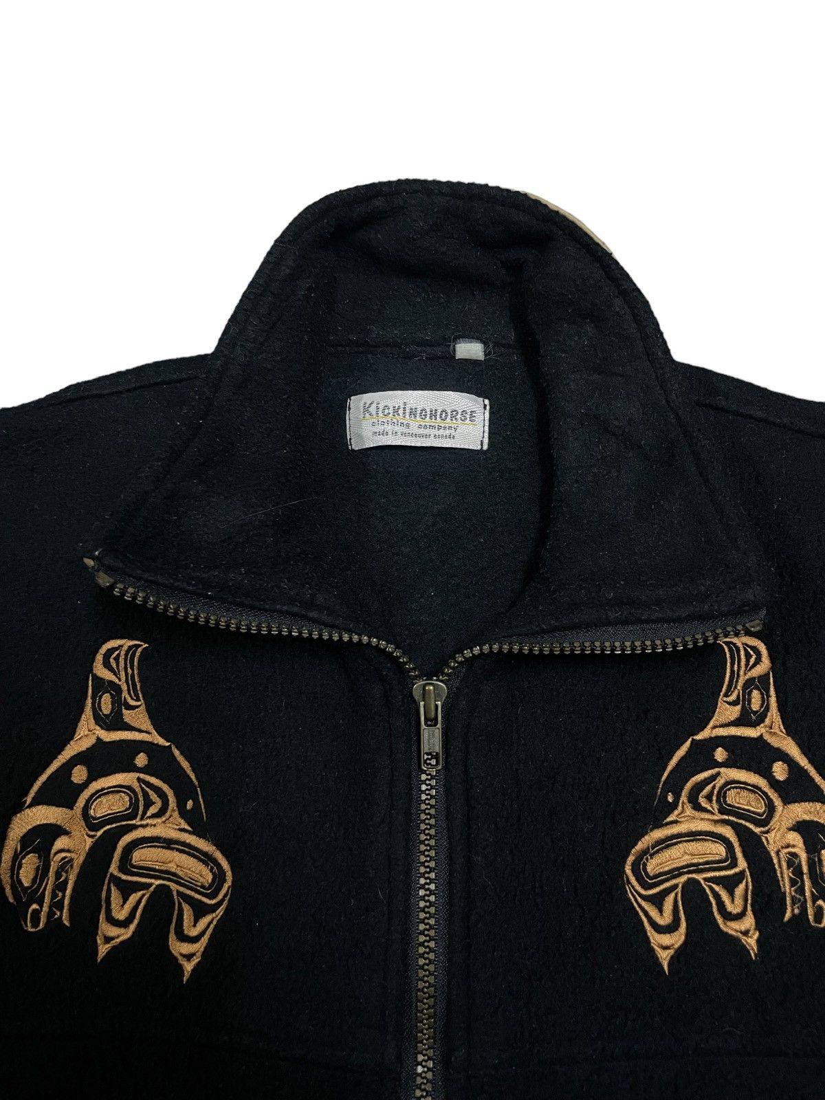 Japanese Brand Japanese Embroidery True Religion Karakuri Style Fleece Vest Size US L / EU 52-54 / 3 - 3 Thumbnail