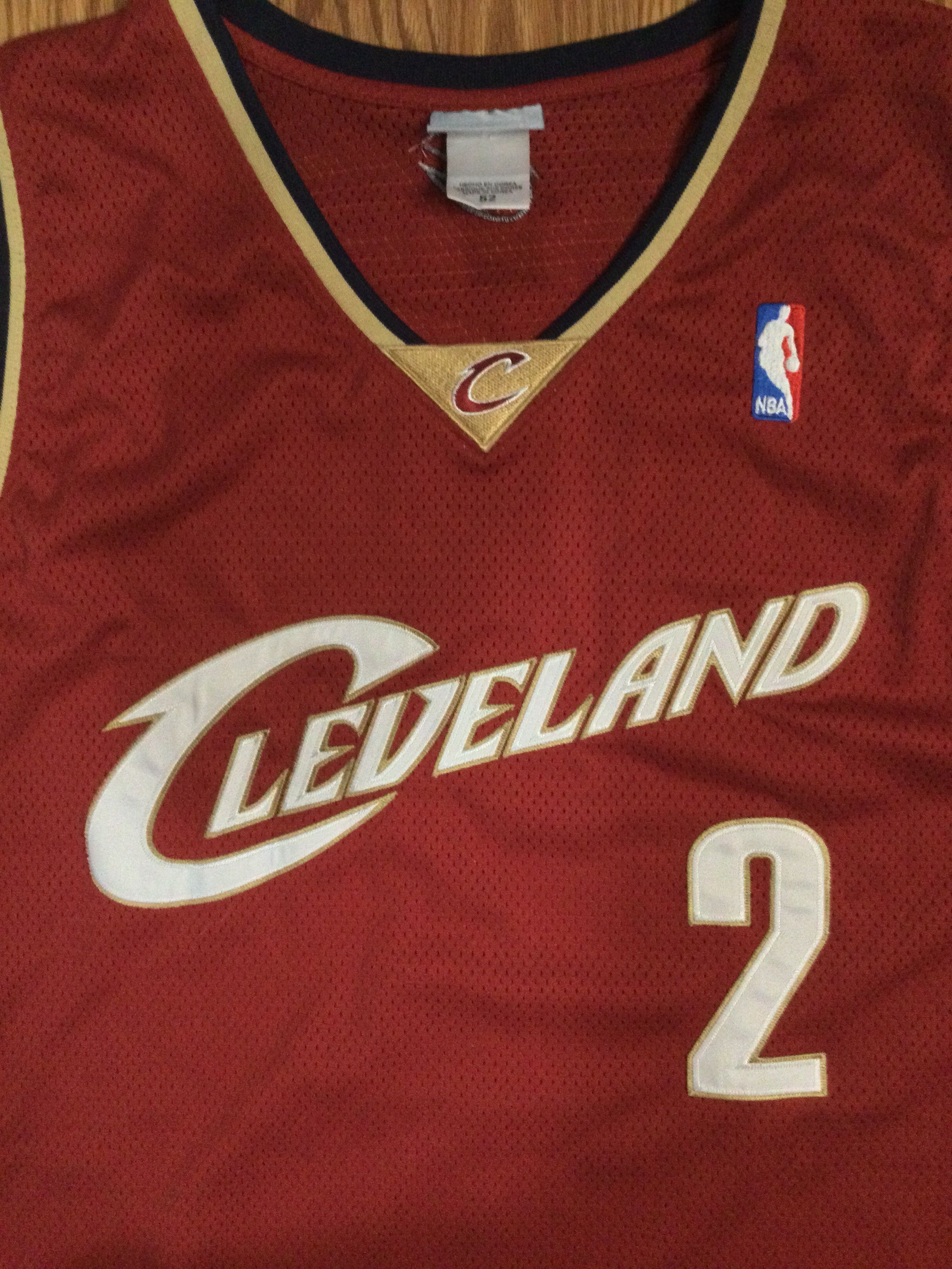 NBA × Reebok Authentic Cleveland Cavaliers Dajuan Wagner Reebok Jersey Size US XXL / EU 58 / 5 - 4 Thumbnail
