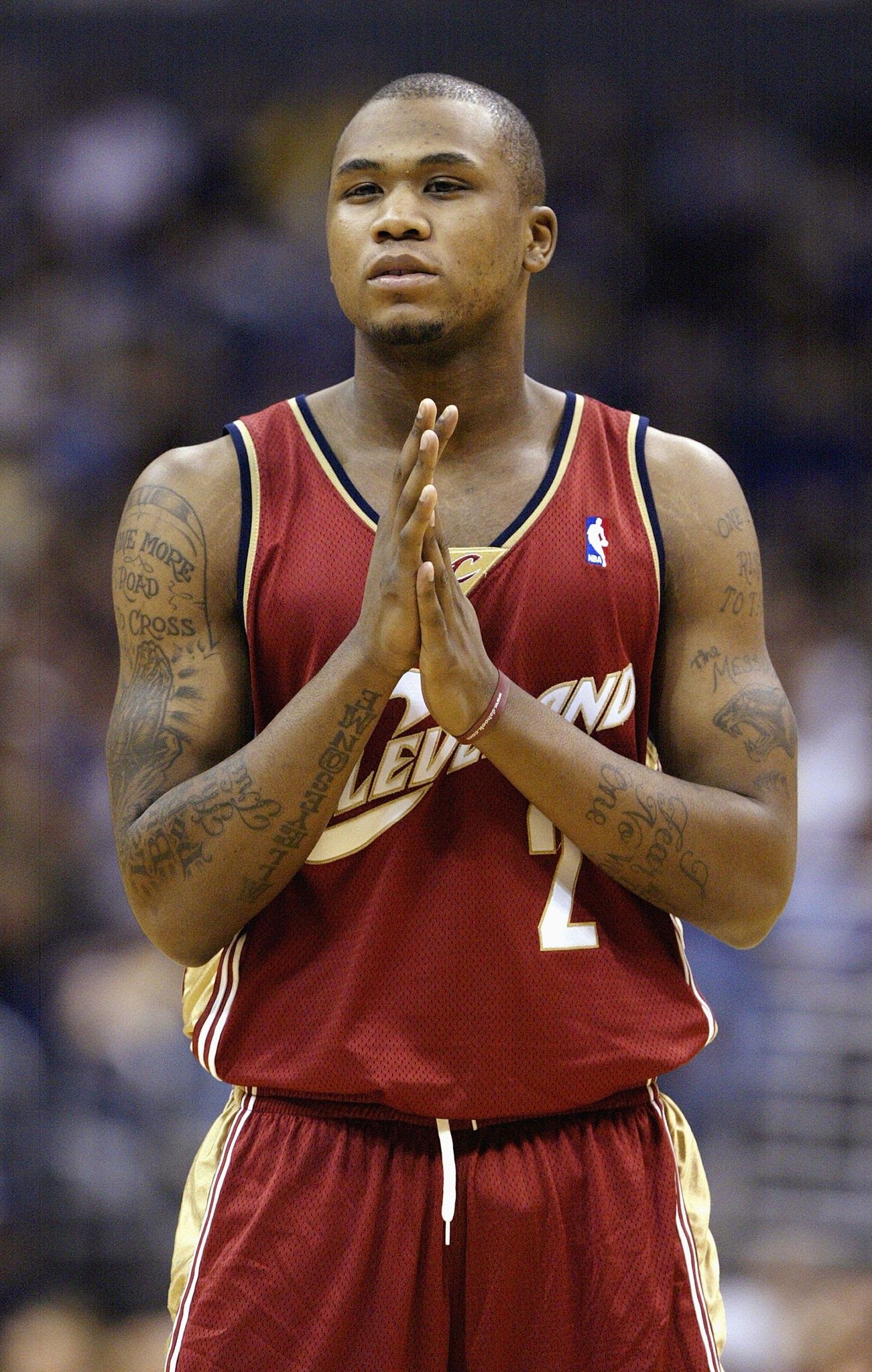 Authentic Cleveland Cavaliers Dajuan Wagner Reebok Jersey