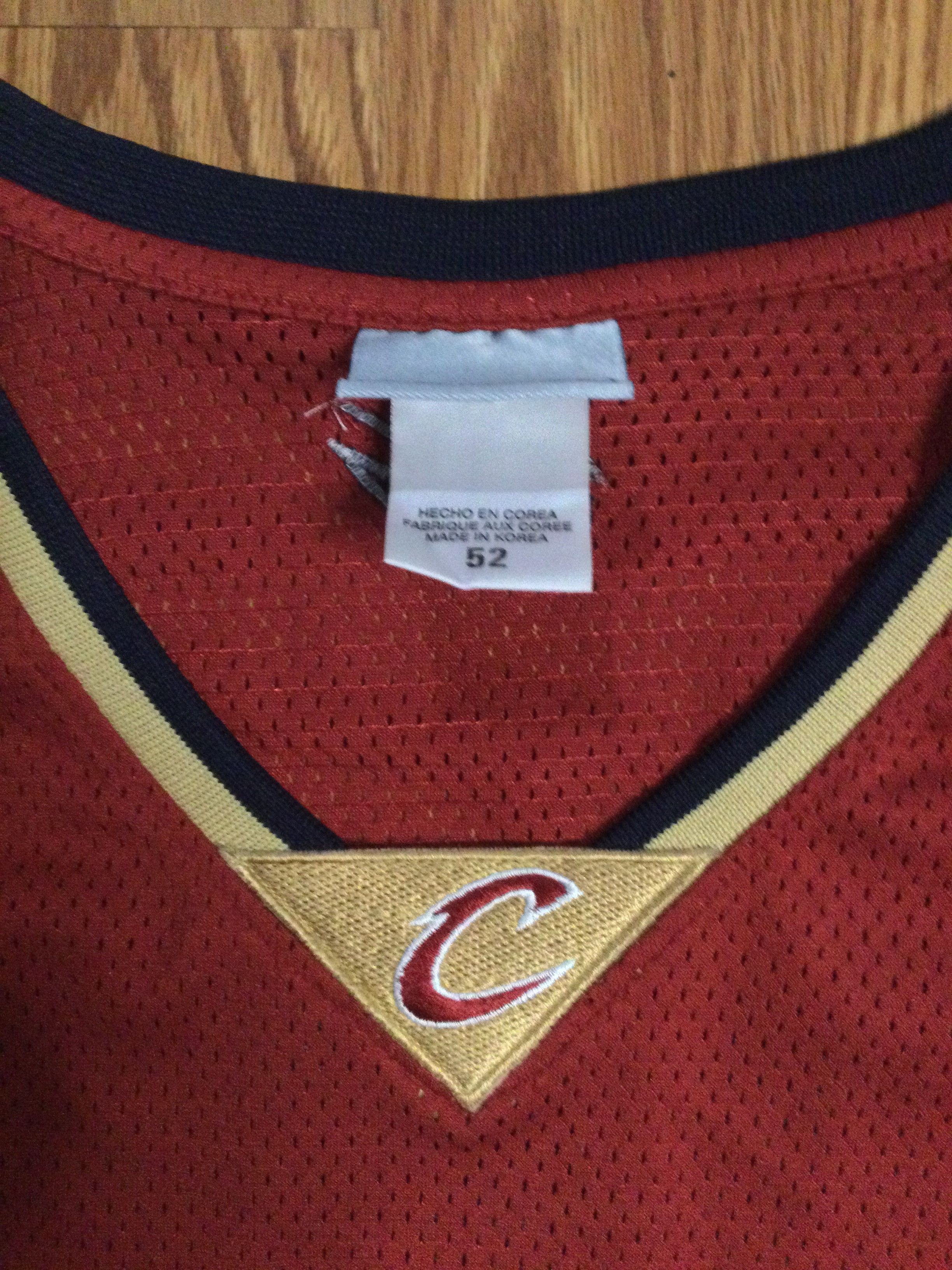 NBA × Reebok Authentic Cleveland Cavaliers Dajuan Wagner Reebok Jersey Size US XXL / EU 58 / 5 - 5 Thumbnail