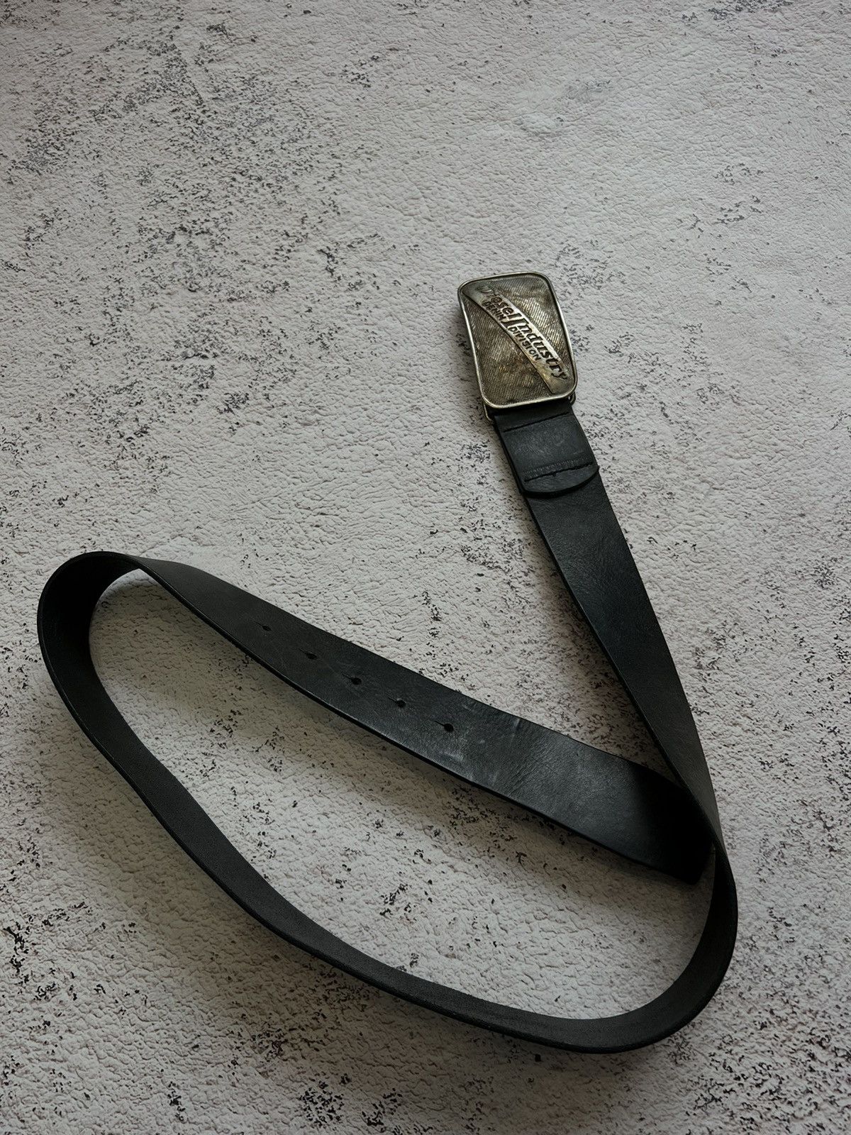 Diesel × Vintage Y2K DIESEL Vintage Leather Belt Size ONE SIZE - 8 Thumbnail