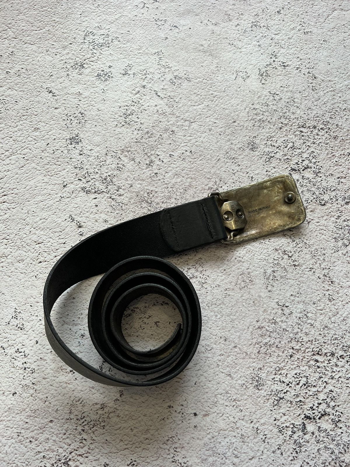 Diesel × Vintage Y2K DIESEL Vintage Leather Belt Size ONE SIZE - 5 Thumbnail
