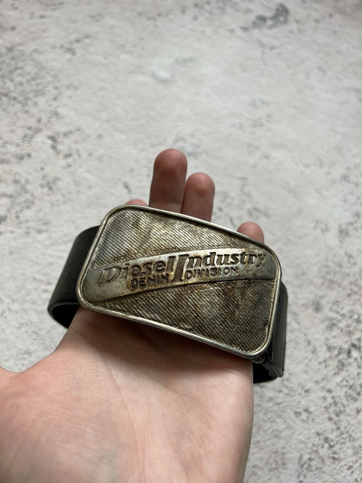 小物 DIESEL y2k 00s Antique processing belt DIESEL y2k 00s Antique