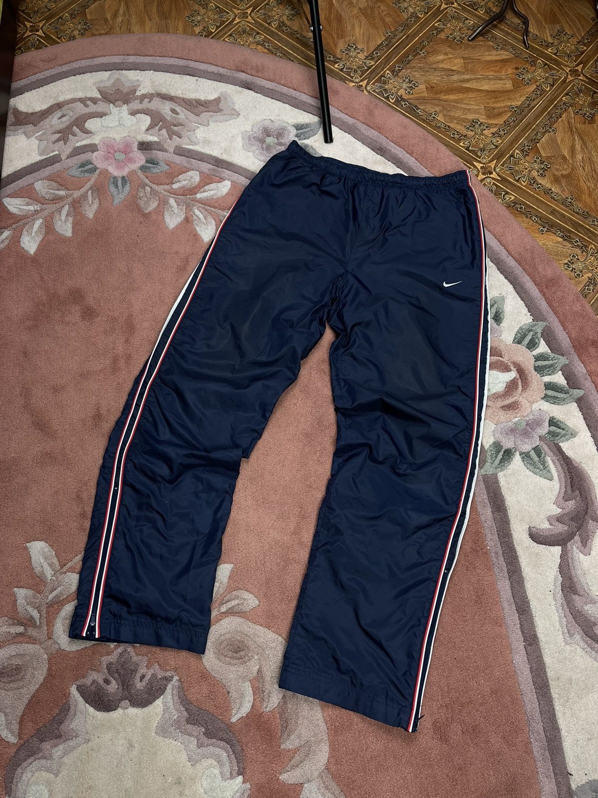 Nike Vintage Y2K Nylon Track Pants Size US 36 / EU 52 - 4 Thumbnail
