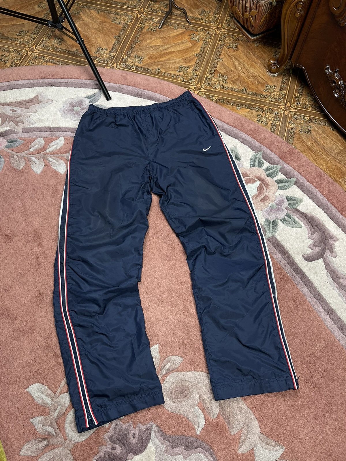 Nike Vintage Y2K Nylon Track Pants Size US 36 / EU 52 - 3 Thumbnail