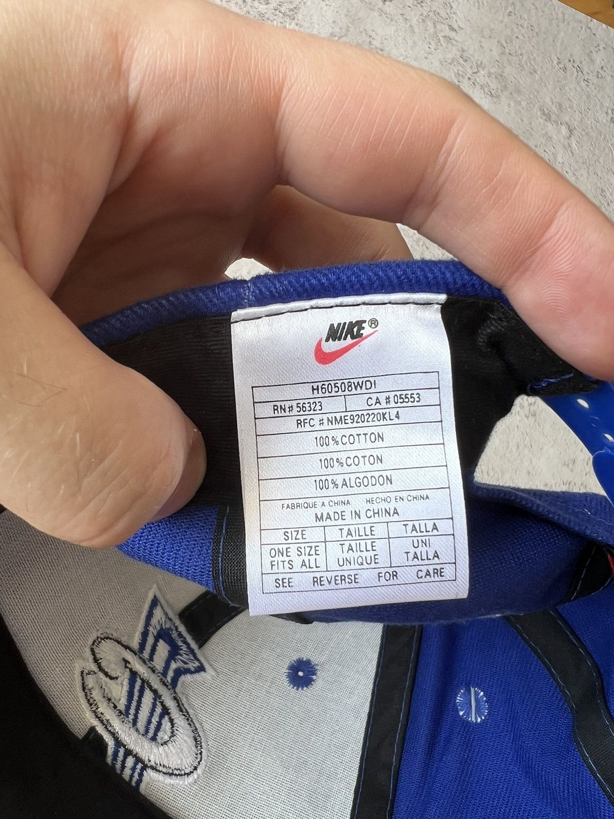 Nike × Vintage Deadstock Nike Penny Hardaway Snapback Cap / Orlando Magic Size ONE SIZE - 7 Thumbnail