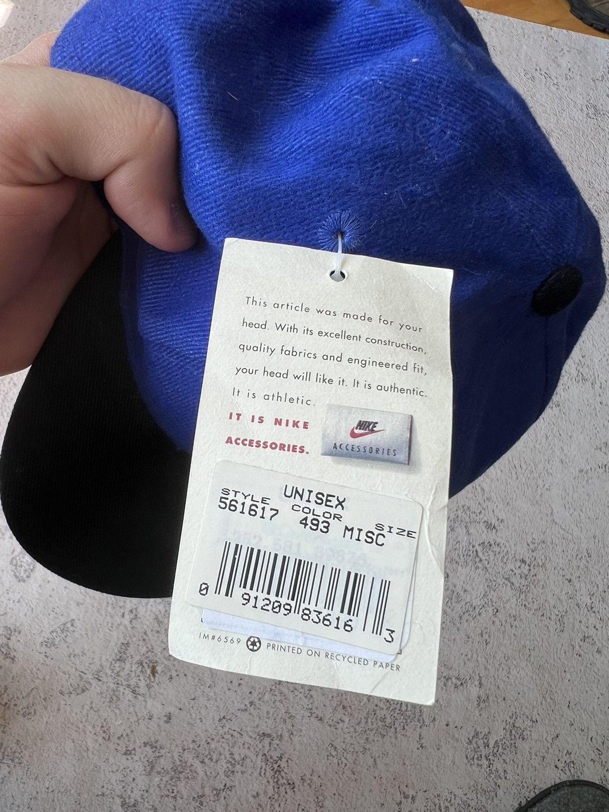 Nike × Vintage Deadstock Nike Penny Hardaway Snapback Cap / Orlando Magic Size ONE SIZE - 5 Thumbnail