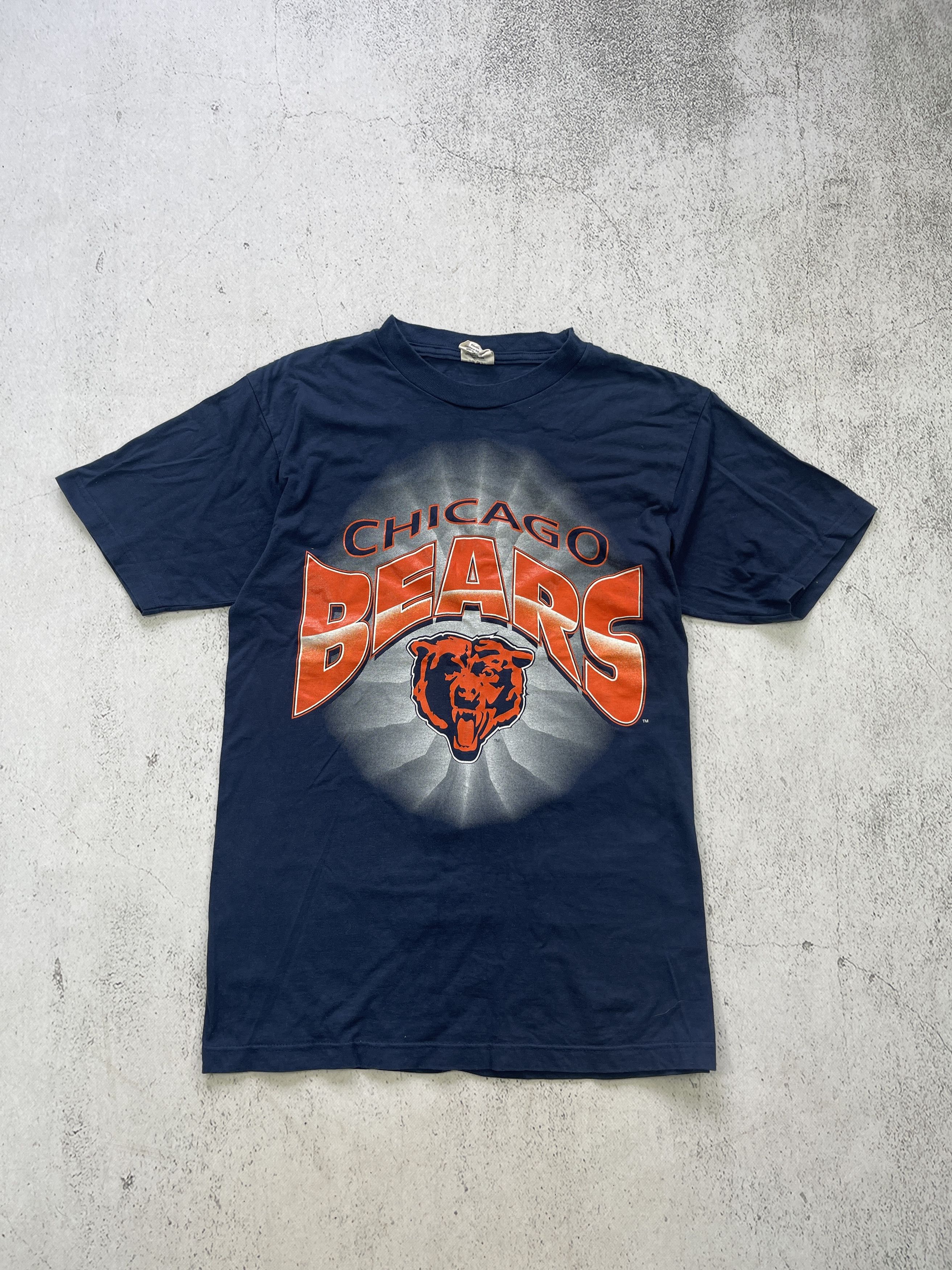 NBA × Vintage Vintage 90s Chicago Bears Graphic Logo Tee Shirt | Grailed