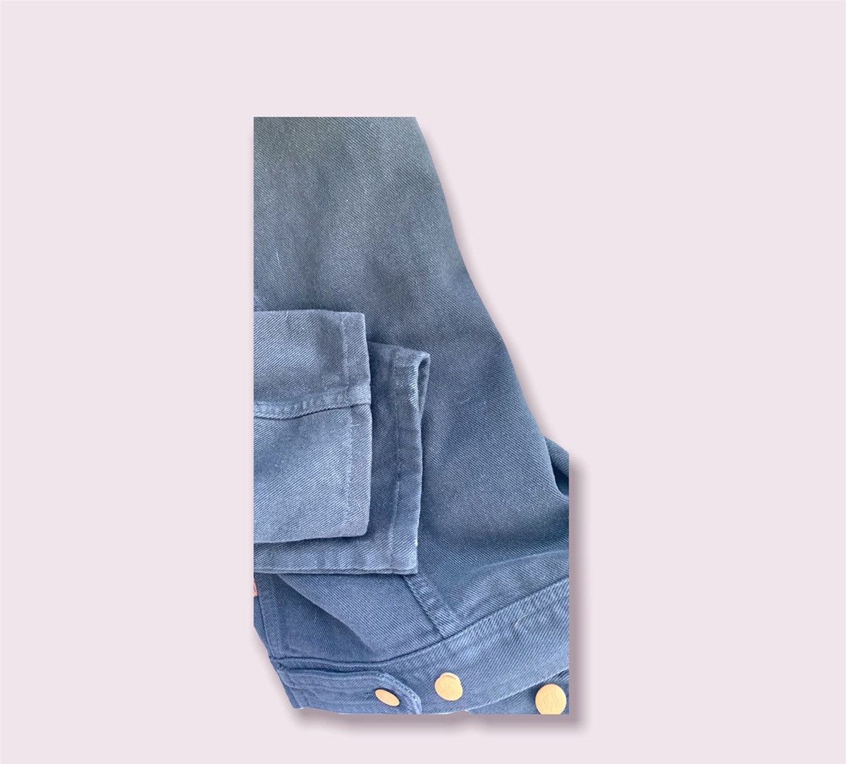 Vintage Jean Paul Gaultier JPG Jeans Black Denim 90s Vintage Women’s Size S / US 4 / IT 40 - 8 Thumbnail