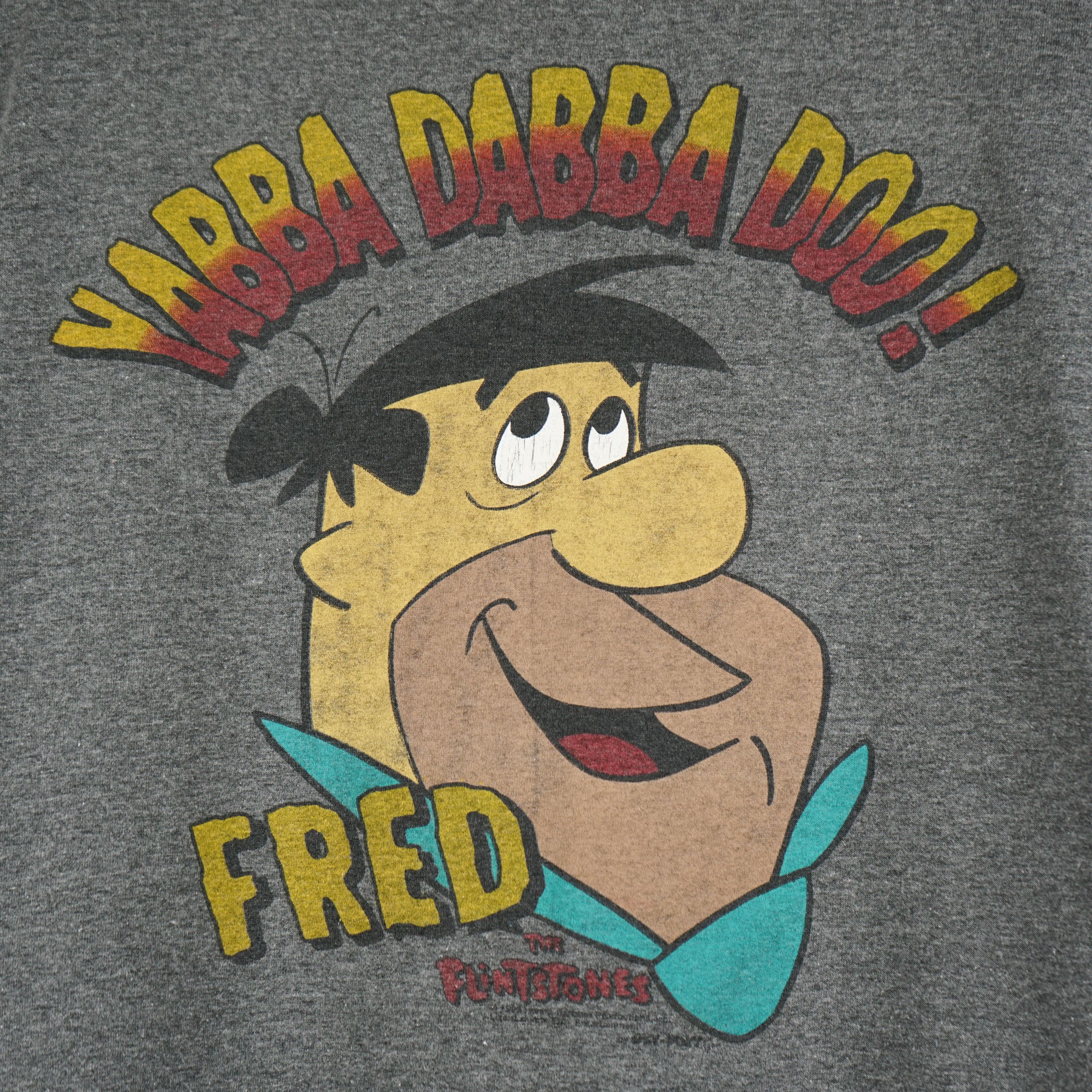 Cartoon Network × Vintage × Warner Bros 1990s The Flintstones t-shirt Fred Size US XXL / EU 58 / 5 - 2 Thumbnail