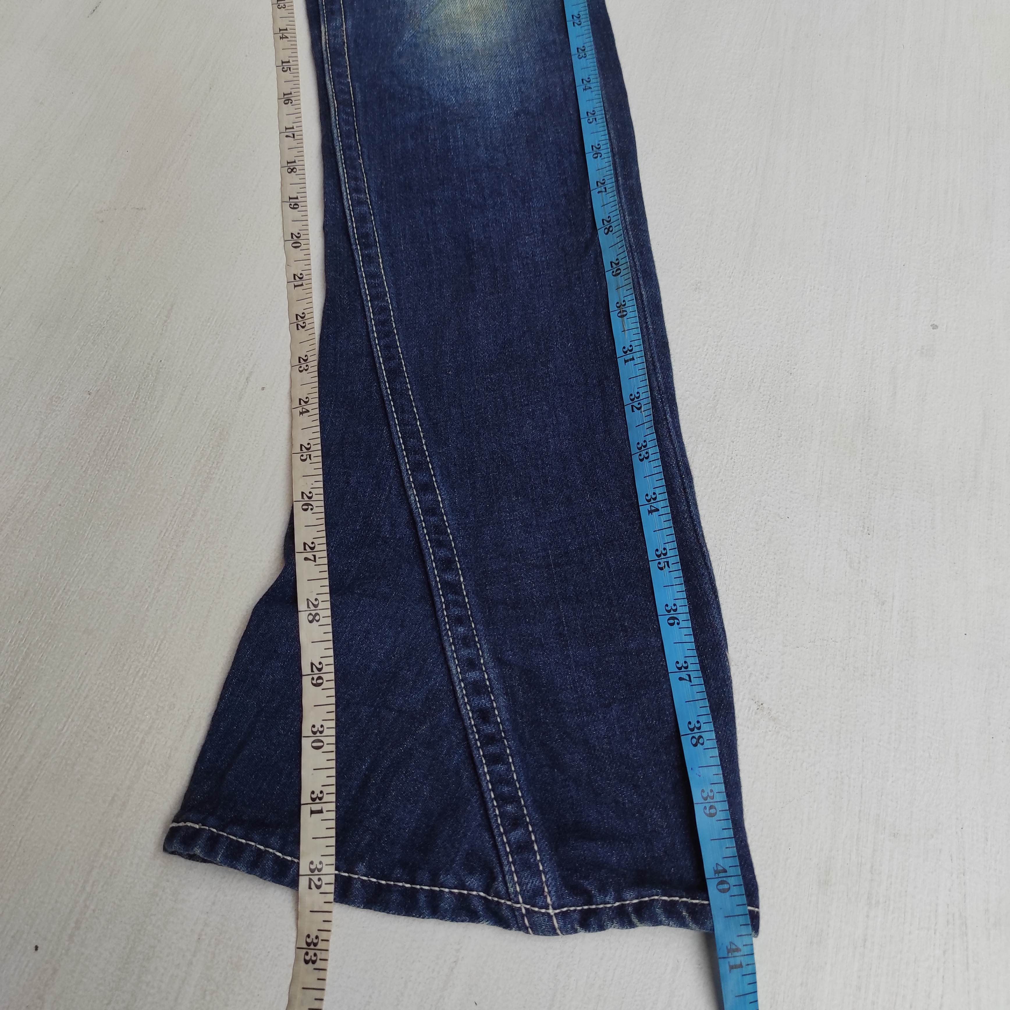 Hysteric Glamour Flare Jeans SWANKY low rise Bootcut Denim size 24 fit 26 Size US 26 / EU 42 - 22 Thumbnail