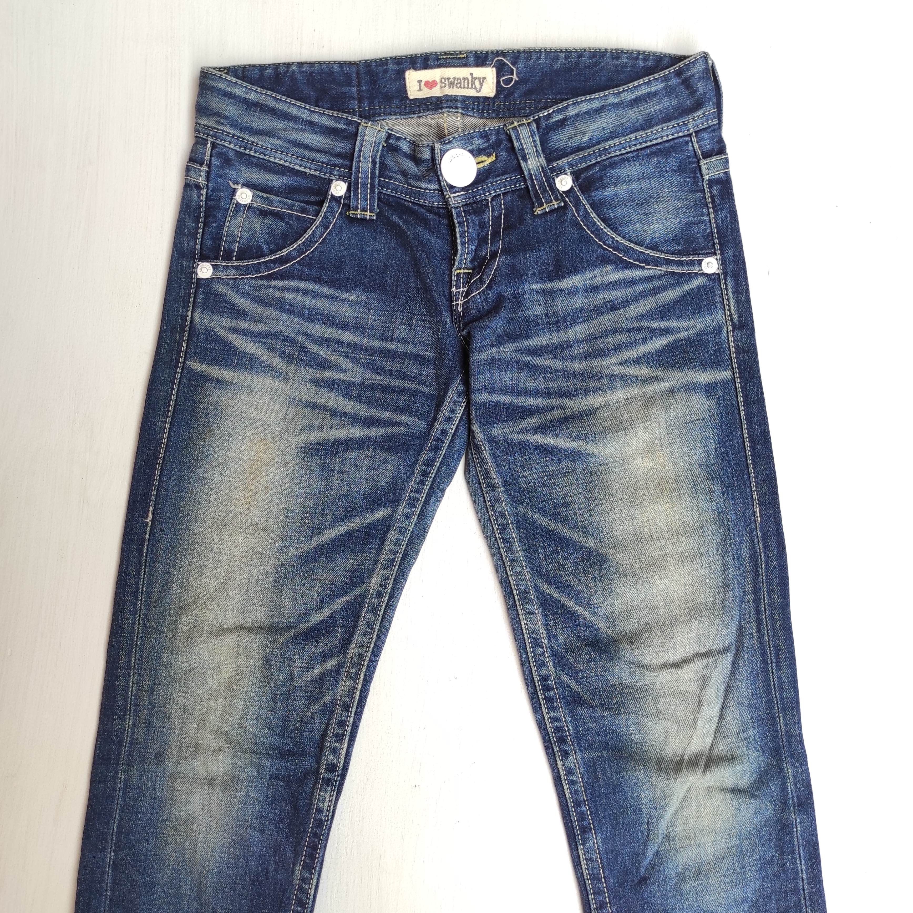 Hysteric Glamour Flare Jeans SWANKY low rise Bootcut Denim size 24 fit 26 Size US 26 / EU 42 - 3 Thumbnail