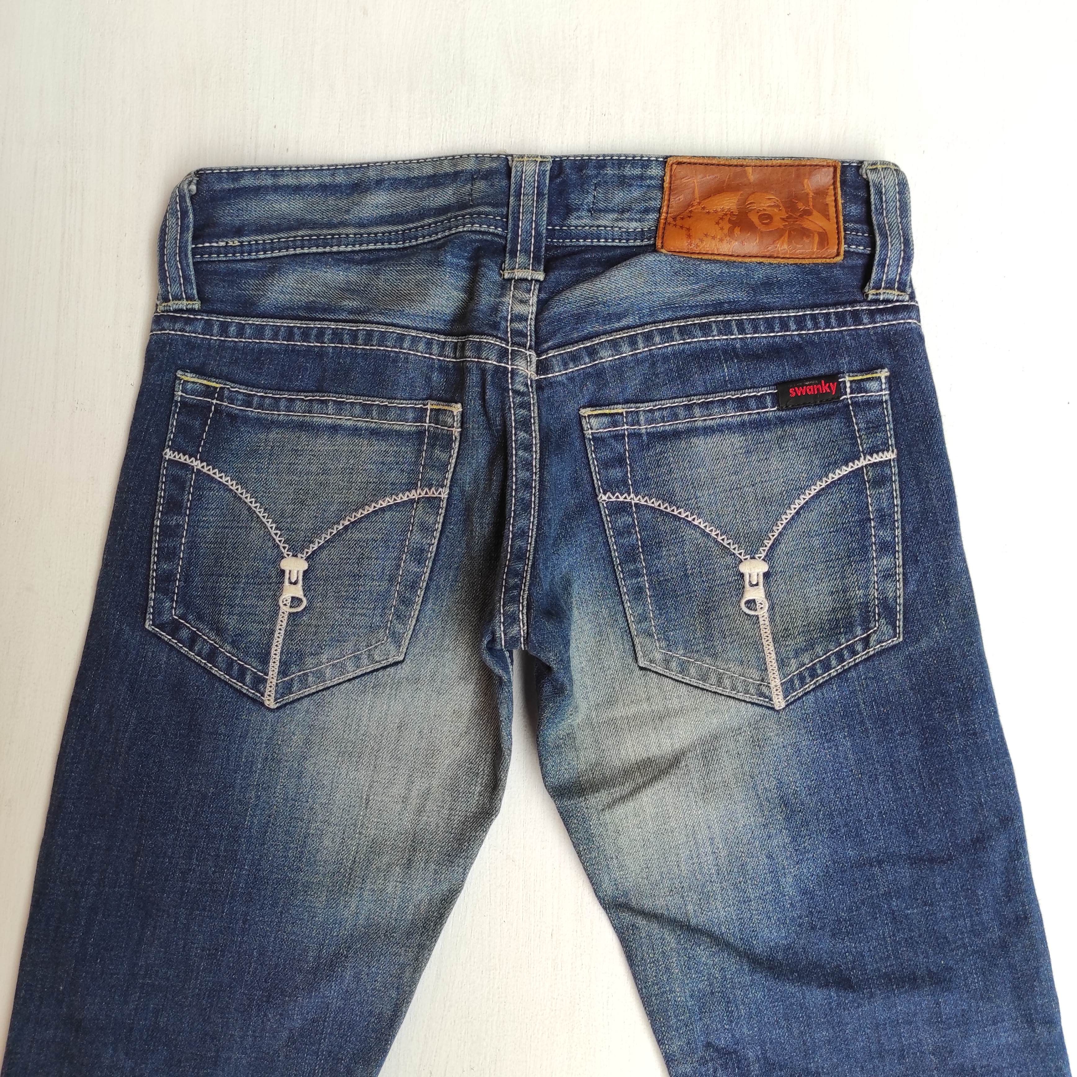 Hysteric Glamour Flare Jeans SWANKY low rise Bootcut Denim size 24 fit 26 Size US 26 / EU 42 - 13 Thumbnail