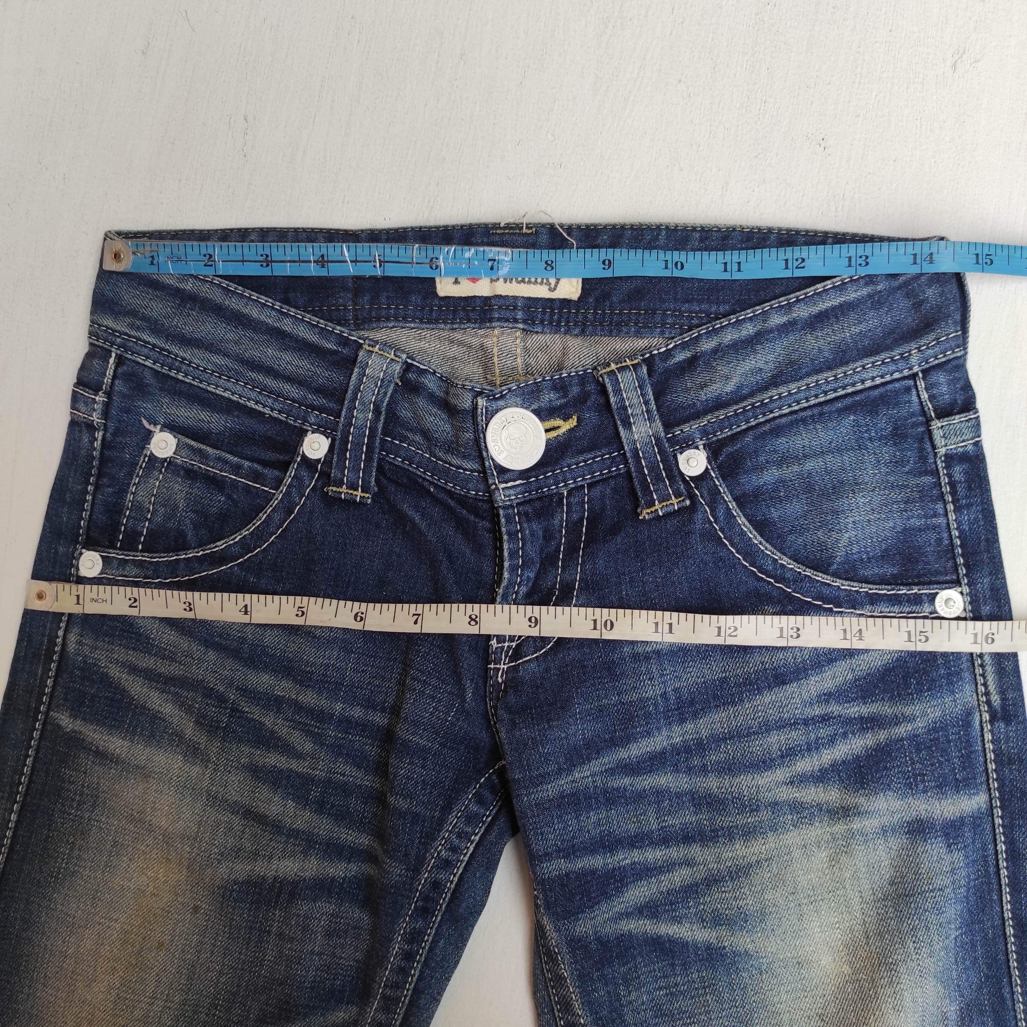 Hysteric Glamour Flare Jeans SWANKY low rise Bootcut Denim size 24 fit 26 Size US 26 / EU 42 - 18 Thumbnail