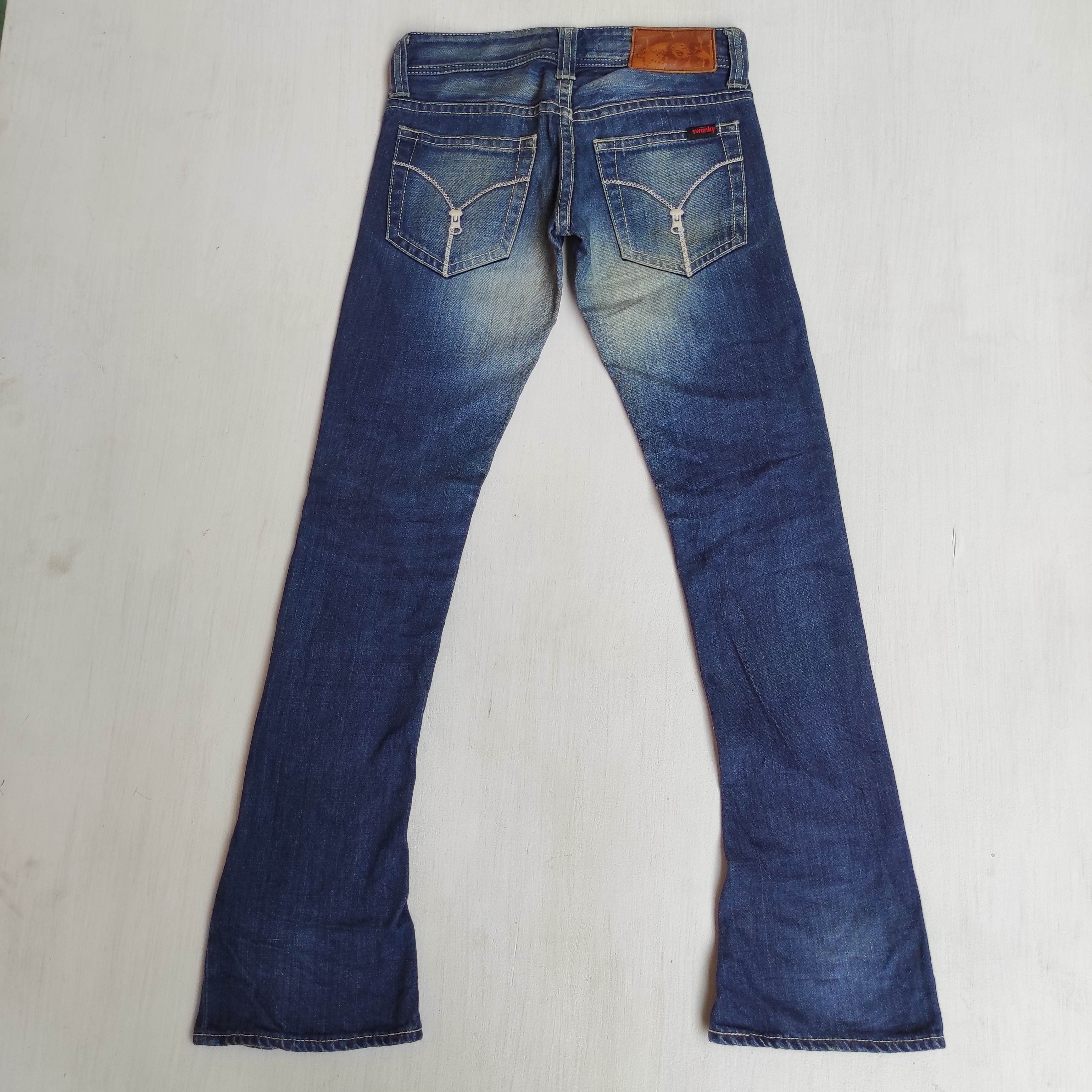 Hysteric Glamour Flare Jeans SWANKY low rise Bootcut Denim size 24 fit 26 Size US 26 / EU 42 - 12 Thumbnail