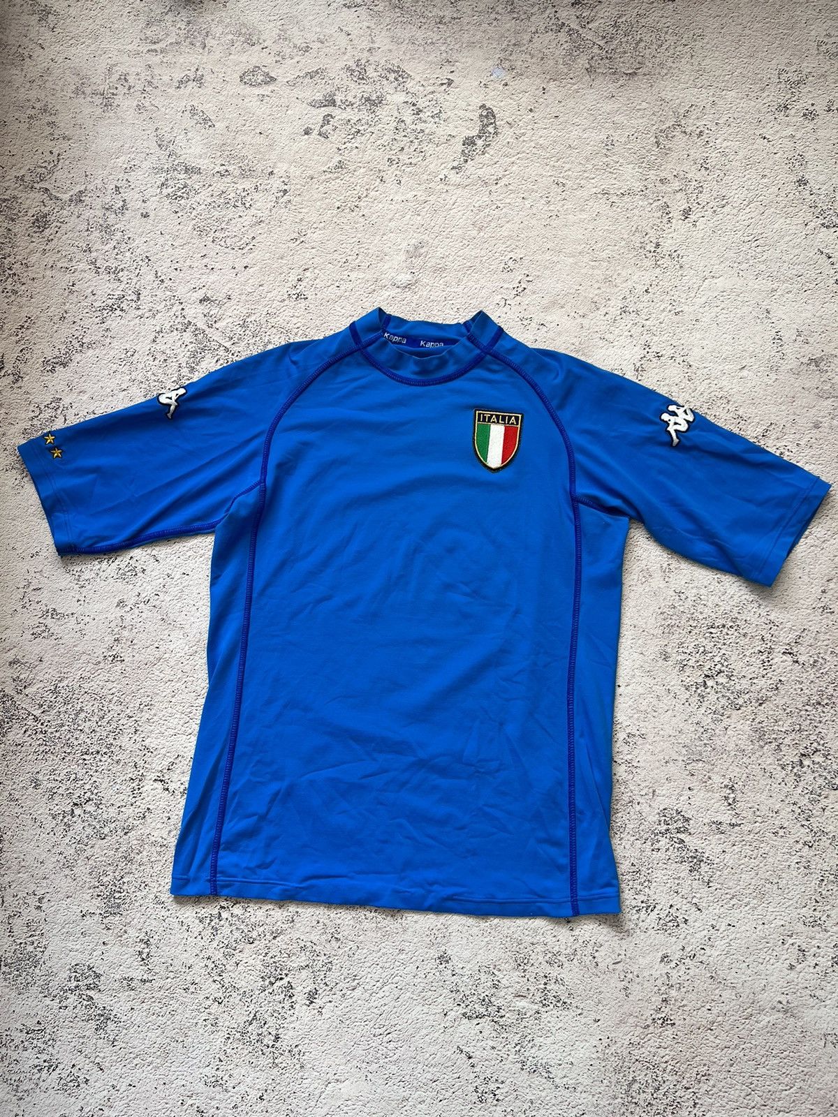 Kappa × Vintage 2002 ITALY NESTA Vintage Kappa Football Shirt Jersey 2002 Size US M / EU 48-50 / 2 - 4 Thumbnail