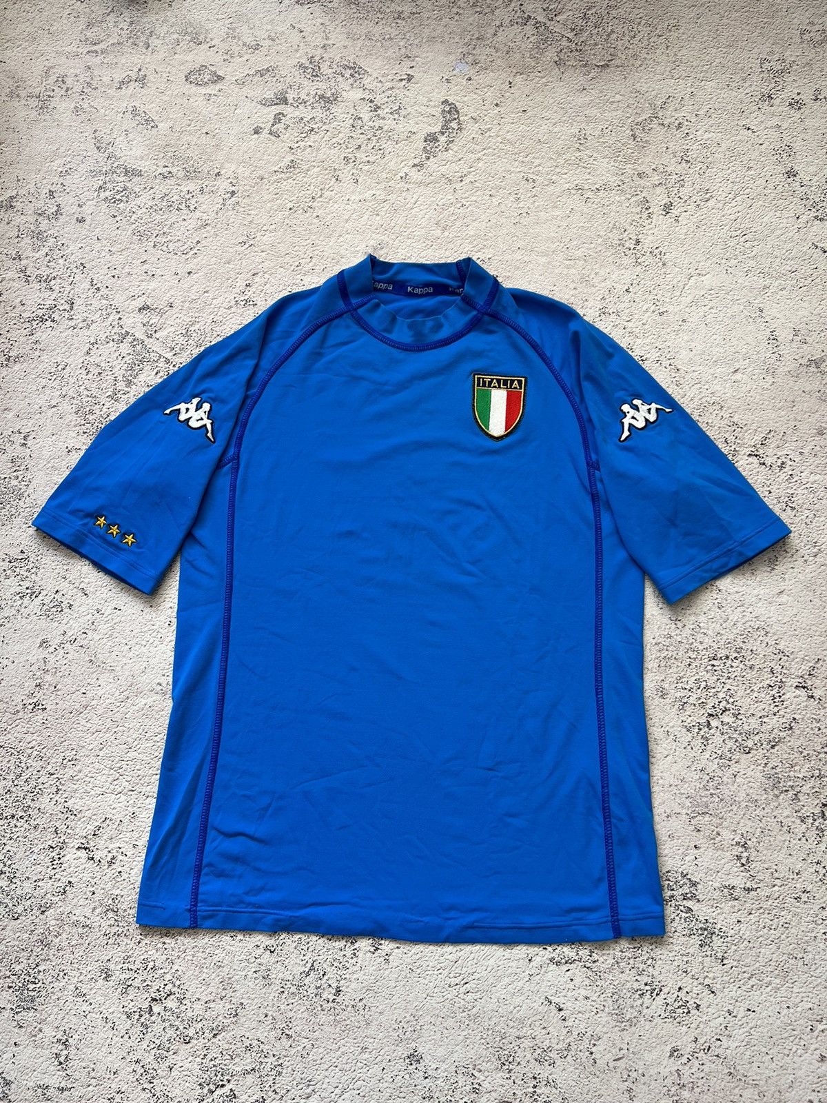 Kappa × Vintage 2002 ITALY NESTA Vintage Kappa Football Shirt Jersey 2002 Size US M / EU 48-50 / 2 - 2 Thumbnail