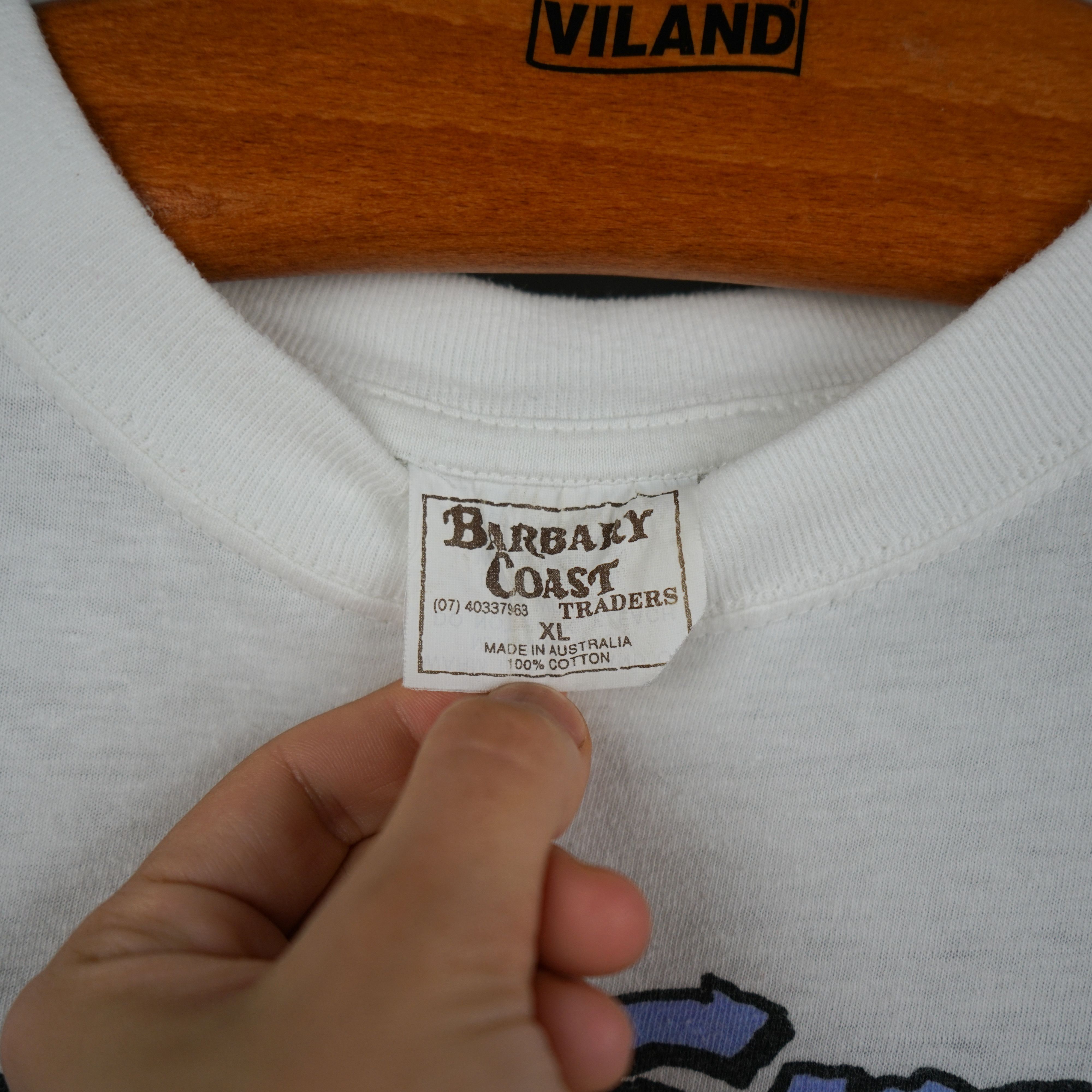 Vintage Vintage Hard Croc Australia t shirt 1990s Size US XXL / EU 58 / 5 - 6 Thumbnail