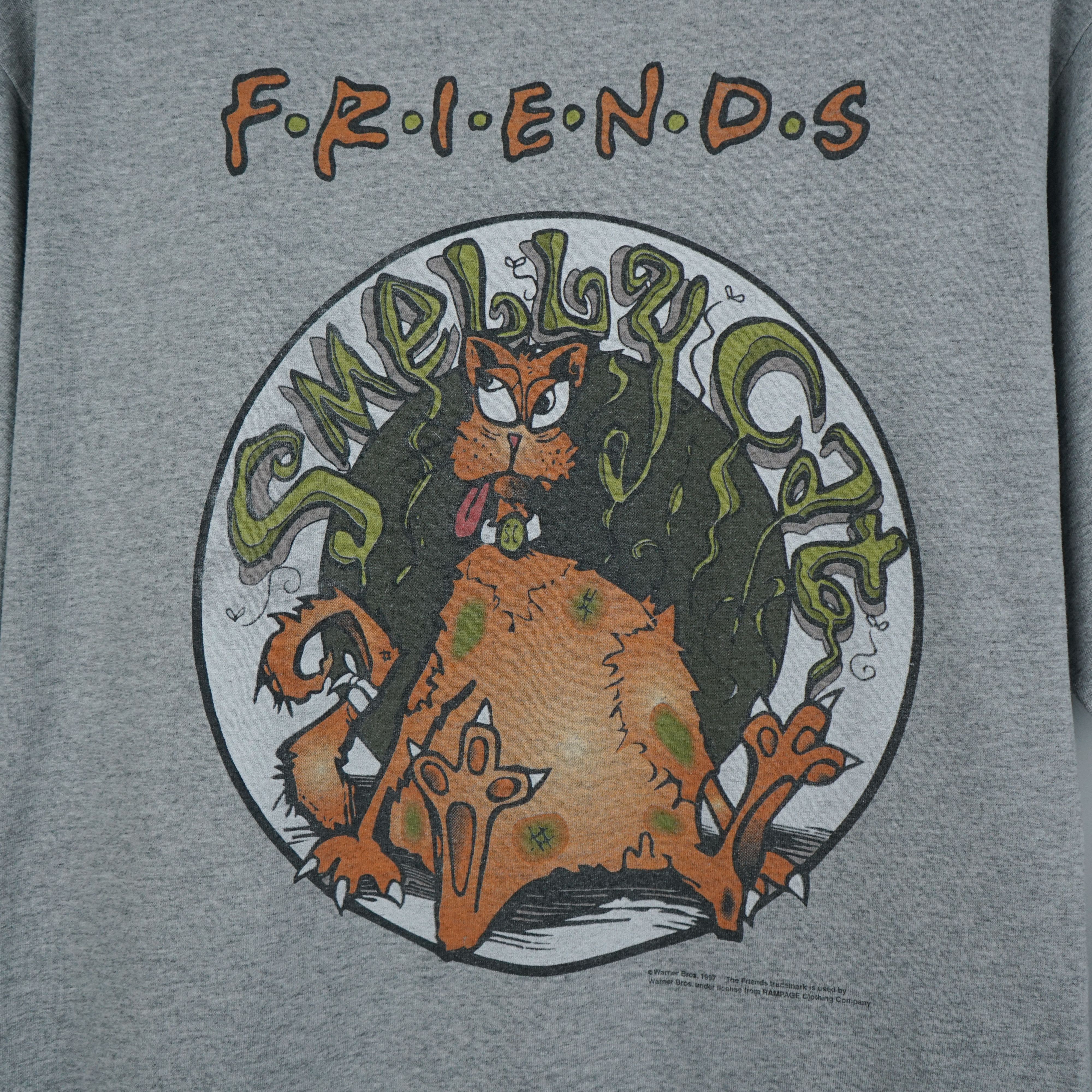 Vintage × Warner Bros Friends Smelly Cat 1997 t-shirt Size US XXL / EU 58 / 5 - 2 Thumbnail