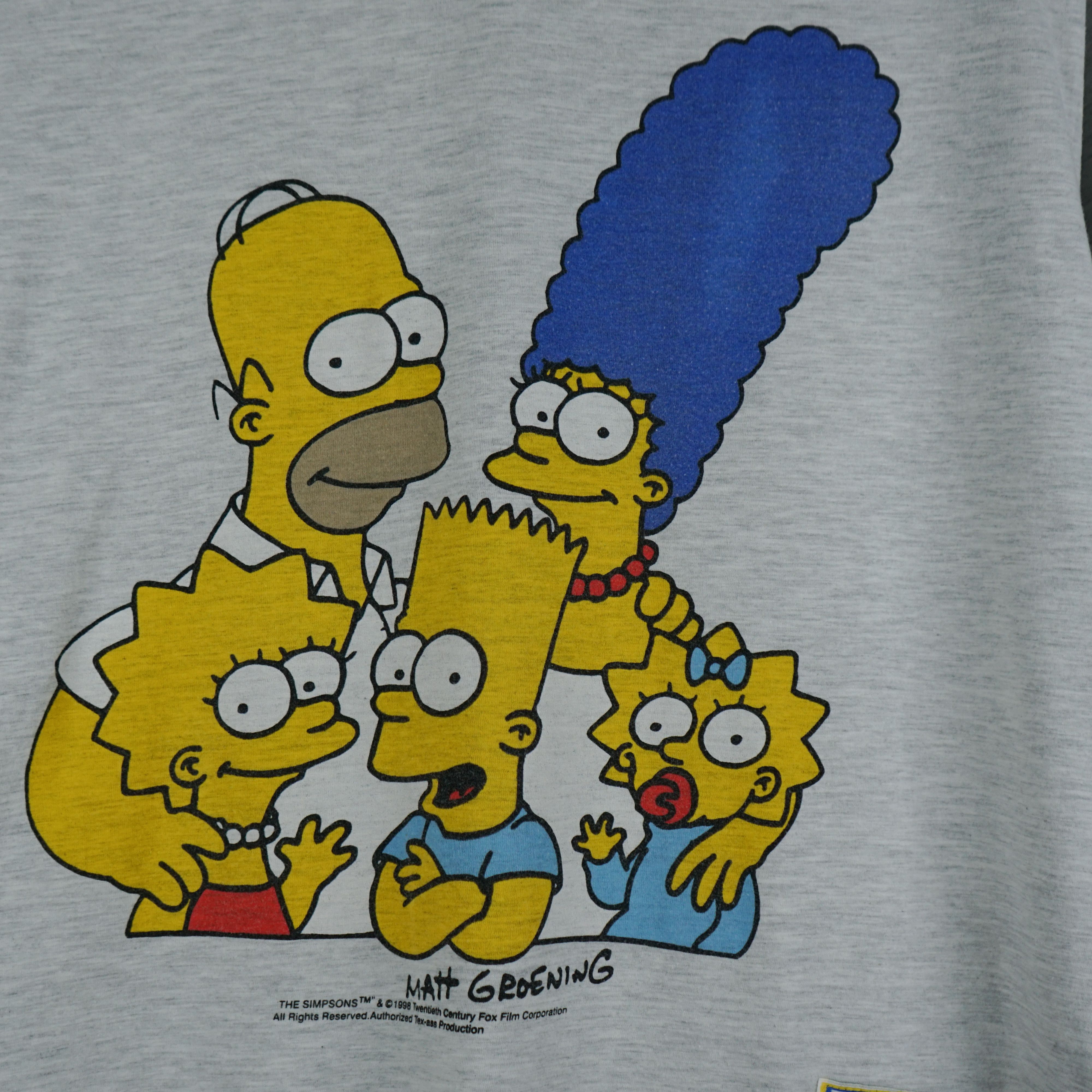 Cartoon Network × The Simpsons × Vintage 1998 Simpsons Family t-shirt Size US XL / EU 56 / 4 - 2 Thumbnail