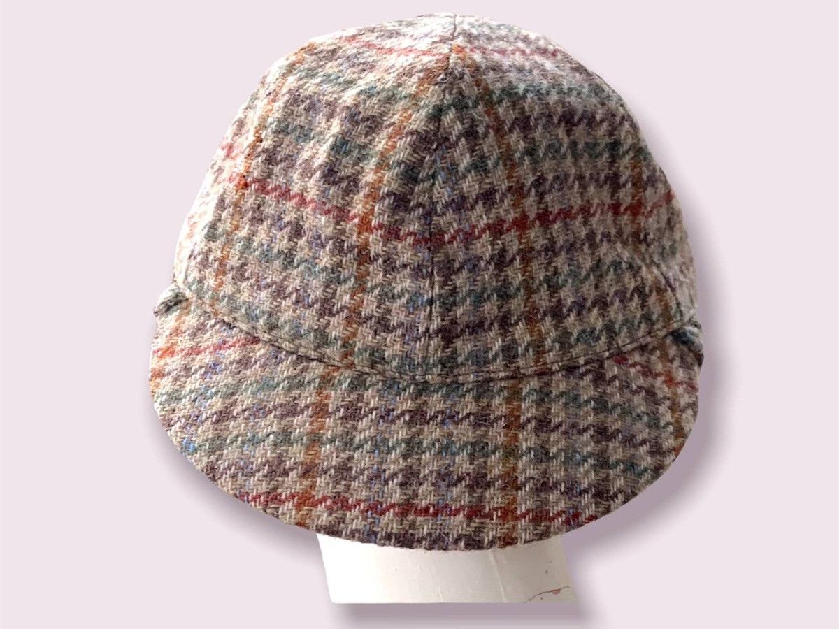 Vintage Plaid Wool Hat Men’s Vintage Deerstalker Ear Flap Cap Size ONE SIZE - 5 Thumbnail