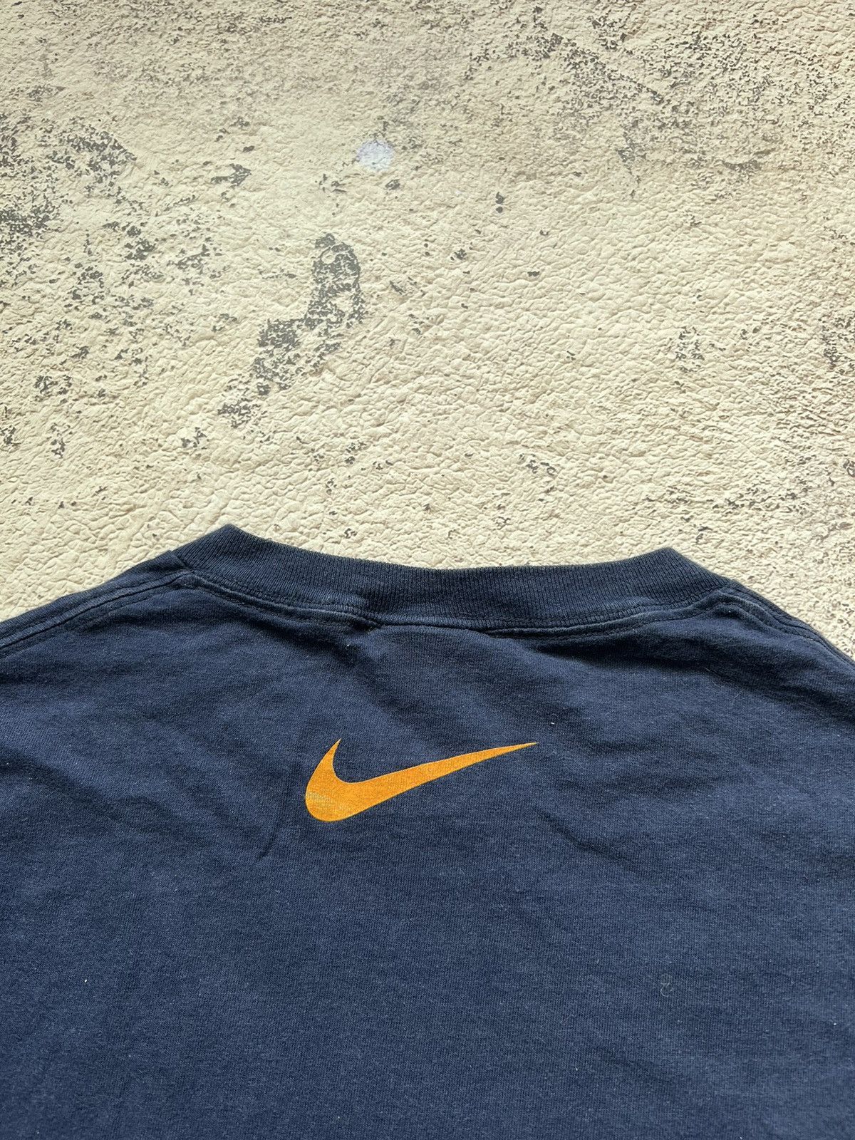 Nike × Vintage Y2K Vintage Nike Logo Long Sleeve Tee Shirt Size US M / EU 48-50 / 2 - 5 Thumbnail