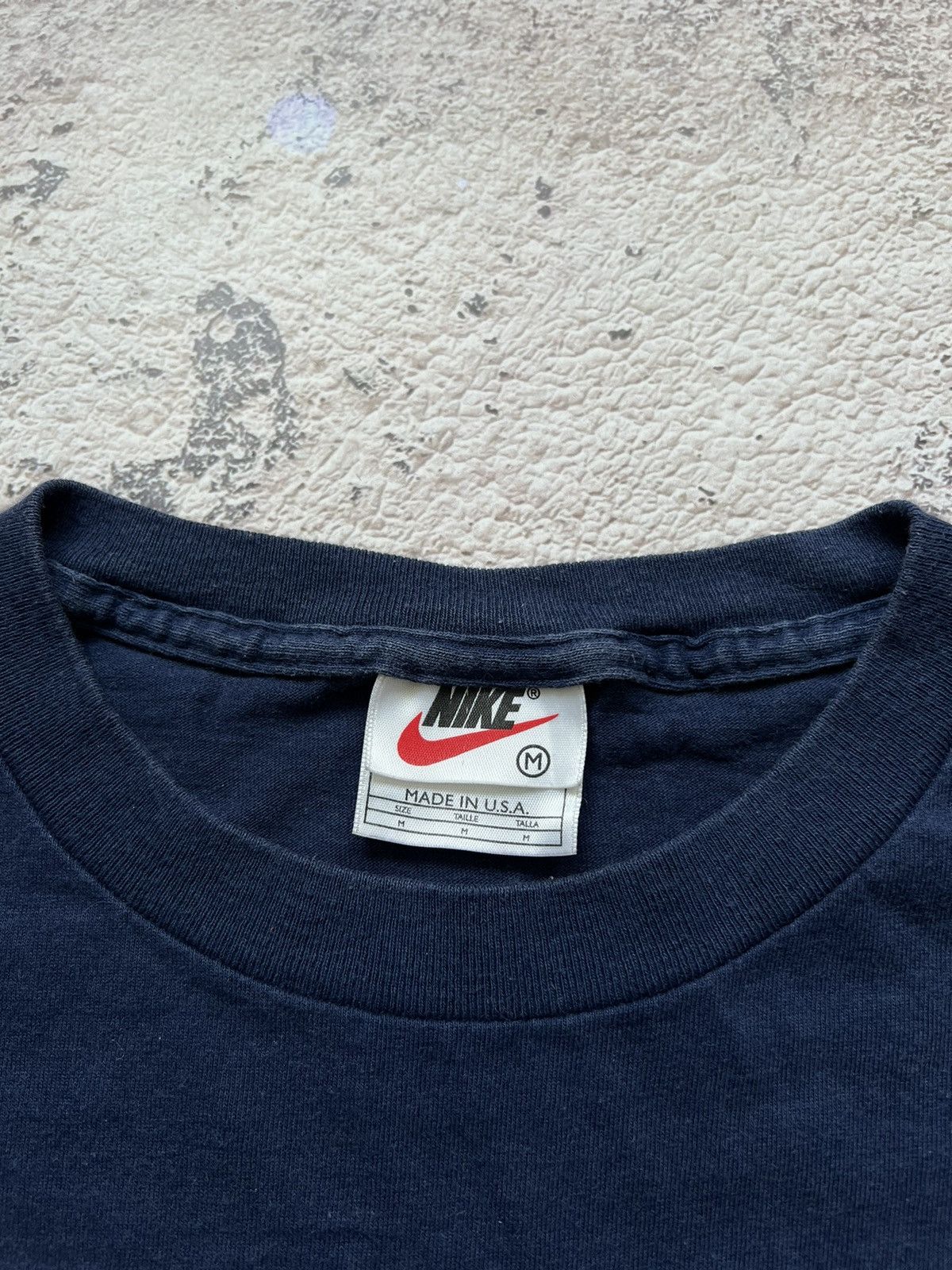 Nike × Vintage Y2K Vintage Nike Logo Long Sleeve Tee Shirt Size US M / EU 48-50 / 2 - 3 Thumbnail