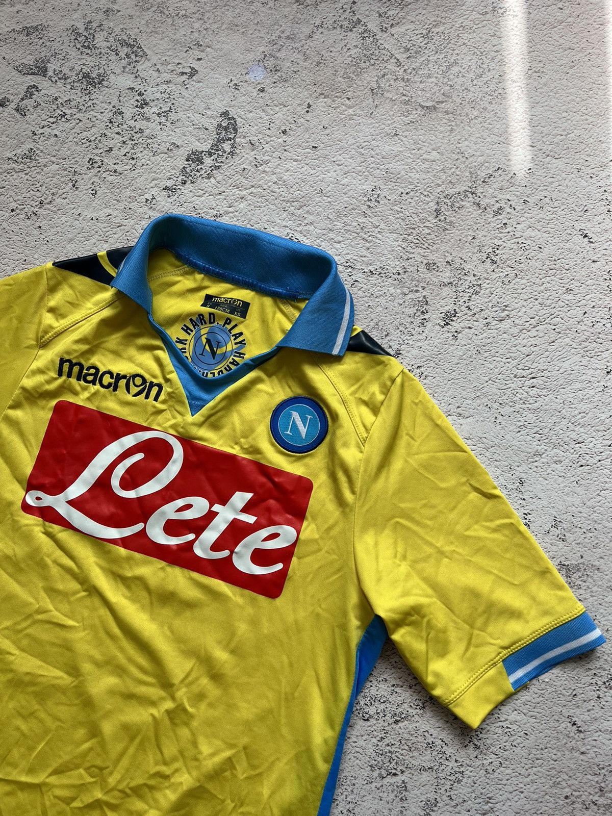Macron × Vintage 2011/12 NAPOLI Macron Jersey Shirt Size US S / EU 44-46 / 1 - 3 Thumbnail