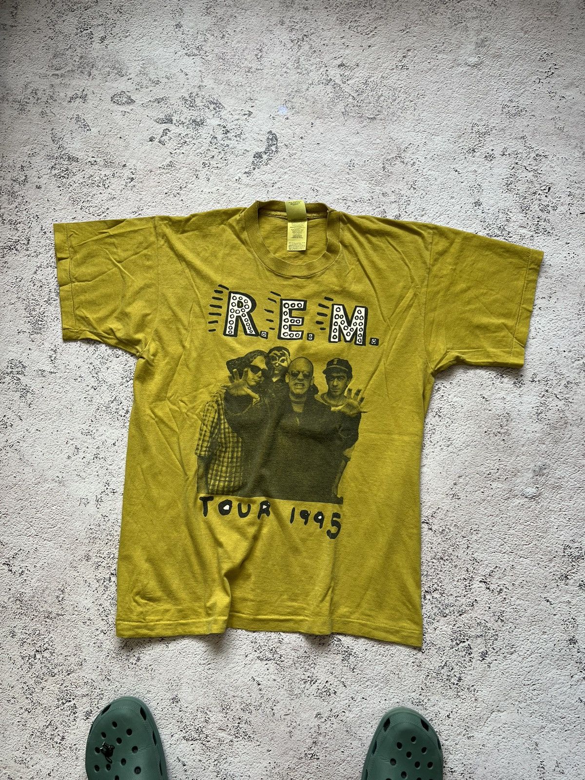 Band Tees × R.E.M. 1995 R.E.M Vintage Tour Tee Size US L / EU 52-54 / 3 - 2 Thumbnail