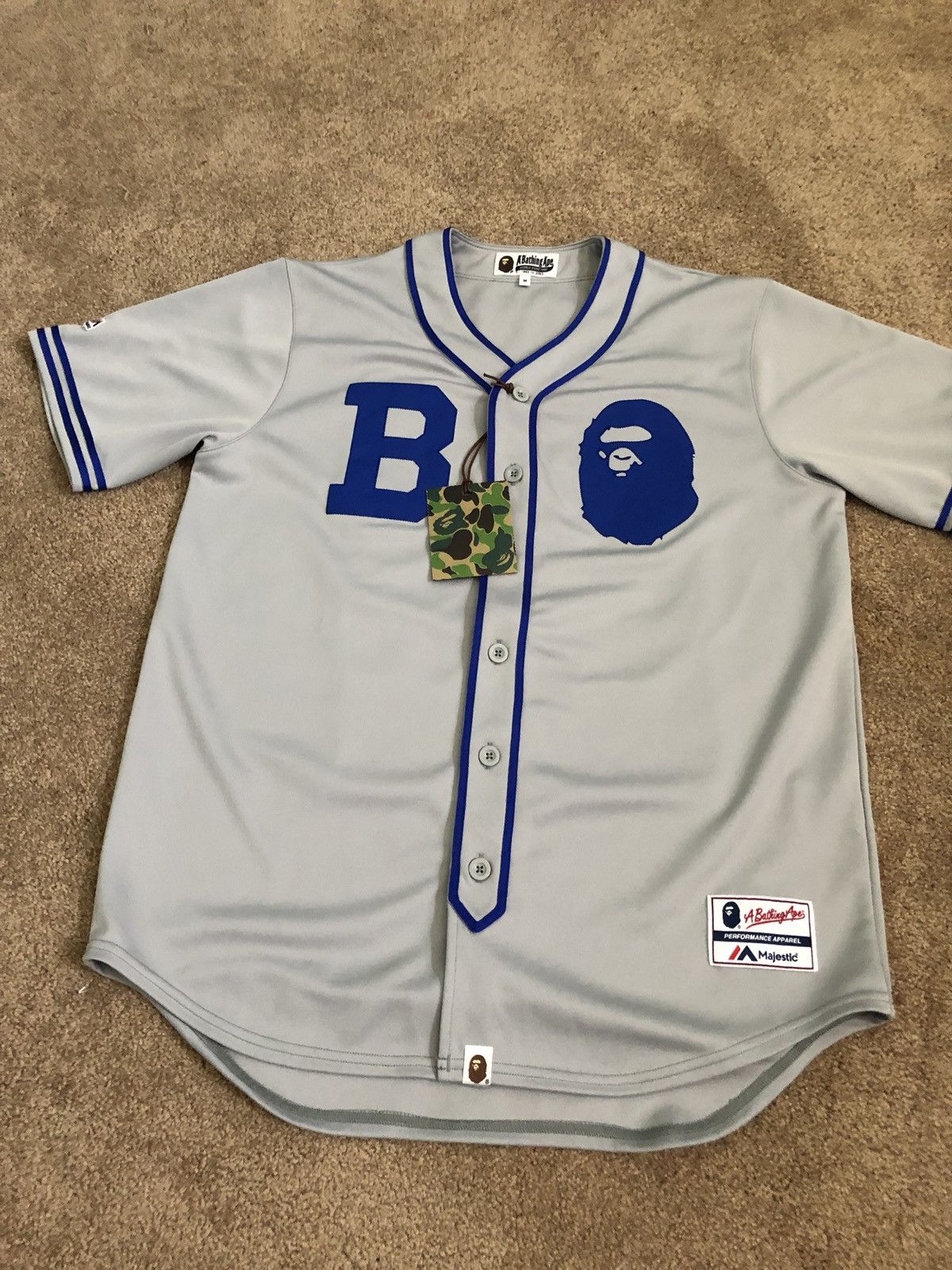 Bape Aape Baseball Jersey, Grailed