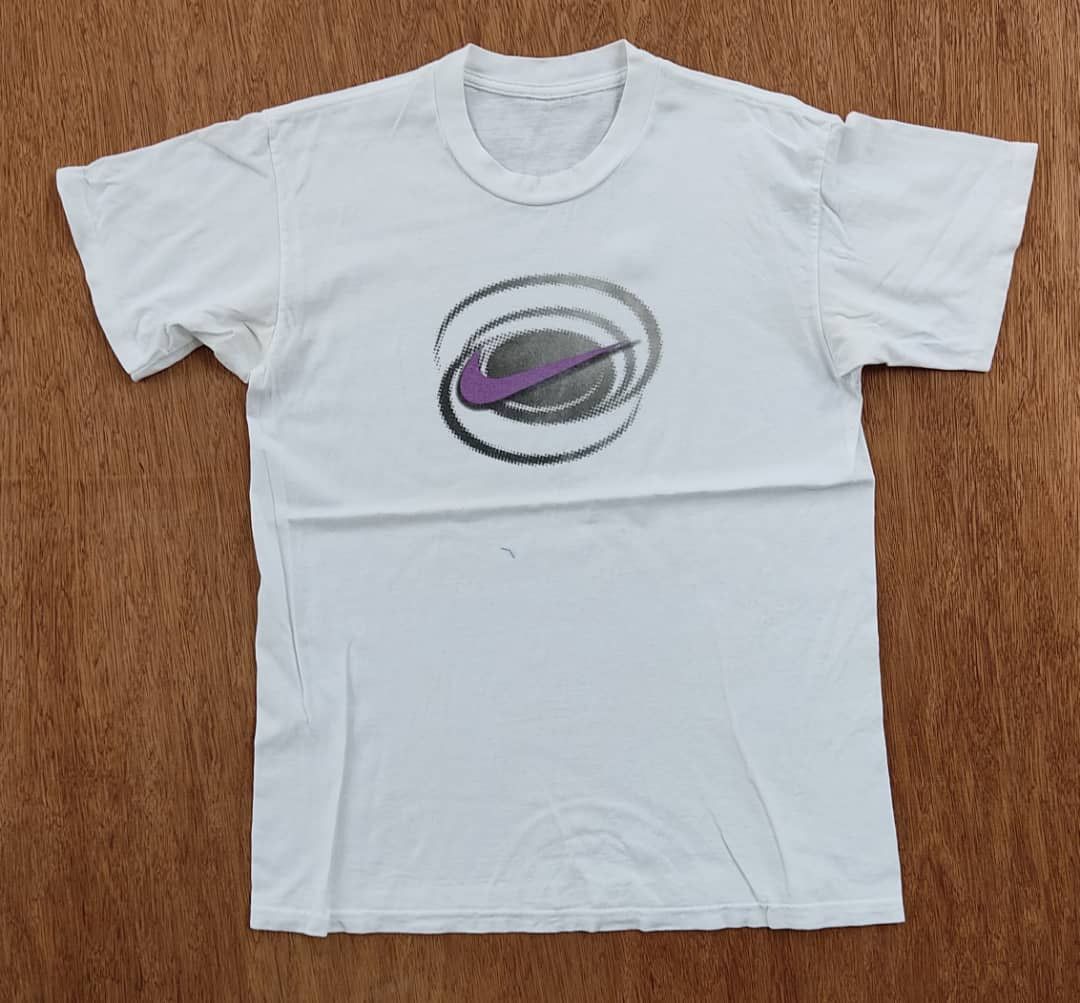 Vintage vintage tee nike big logo 90s A32 Size US M / EU 48-50 / 2 - 1 Thumbnail