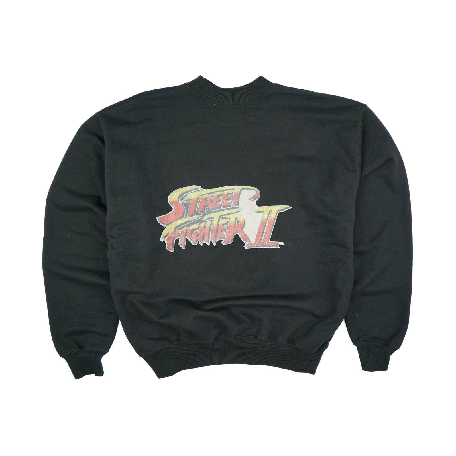 Japanese Brand × Playstation × Vintage Vintage 1991 Street Fighter 2 Sweatshirt Size US M / EU 48-50 / 2 - 5 Thumbnail
